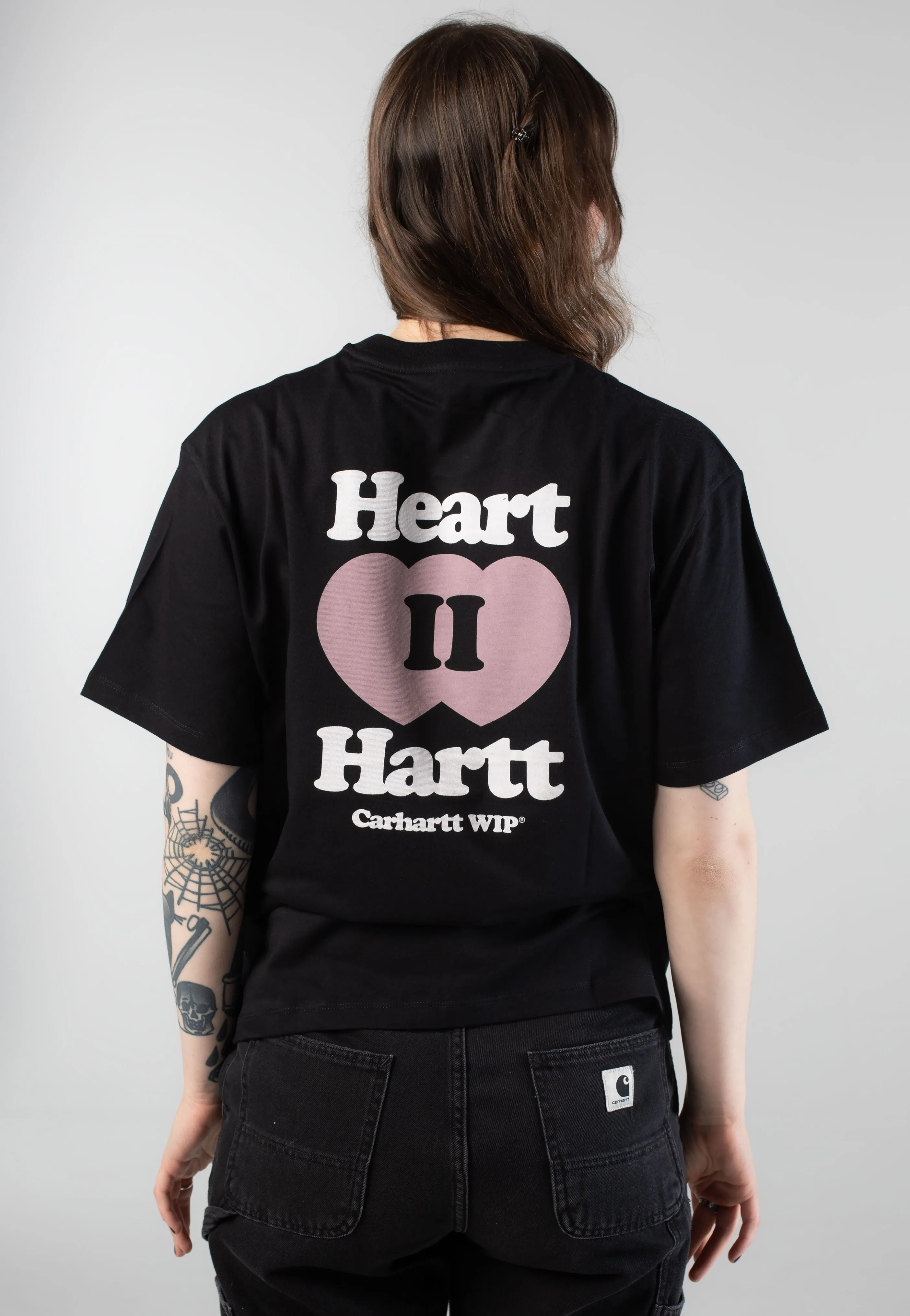 Carhartt WIP - W' Heart II Hartt Black - T-Shirt Urban Fresh