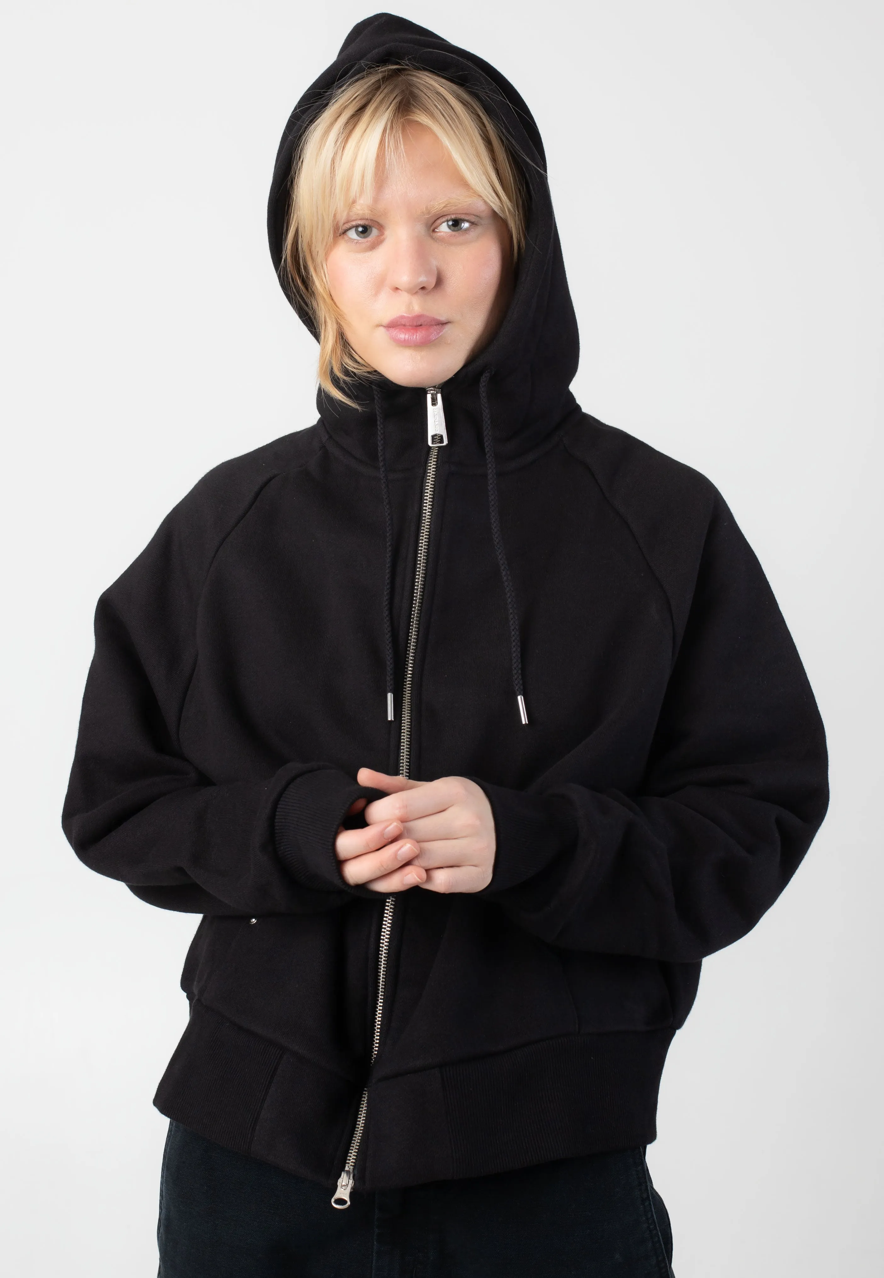Carhartt WIP - W' Hooded Eldon Black - Jacket Practical Wear