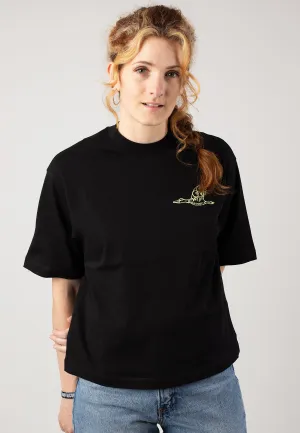 Carhartt WIP - W' Kainosho Black/Arctic Lime - T-Shirt sports performance Camping attire