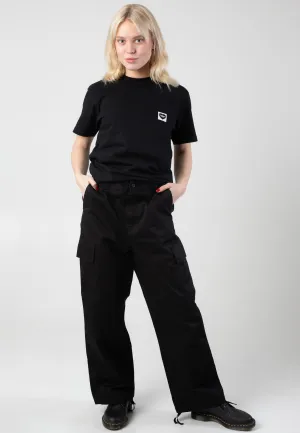 Adaptable Fit Carhartt WIP - W' Kingston Stone Washed Black - Pants