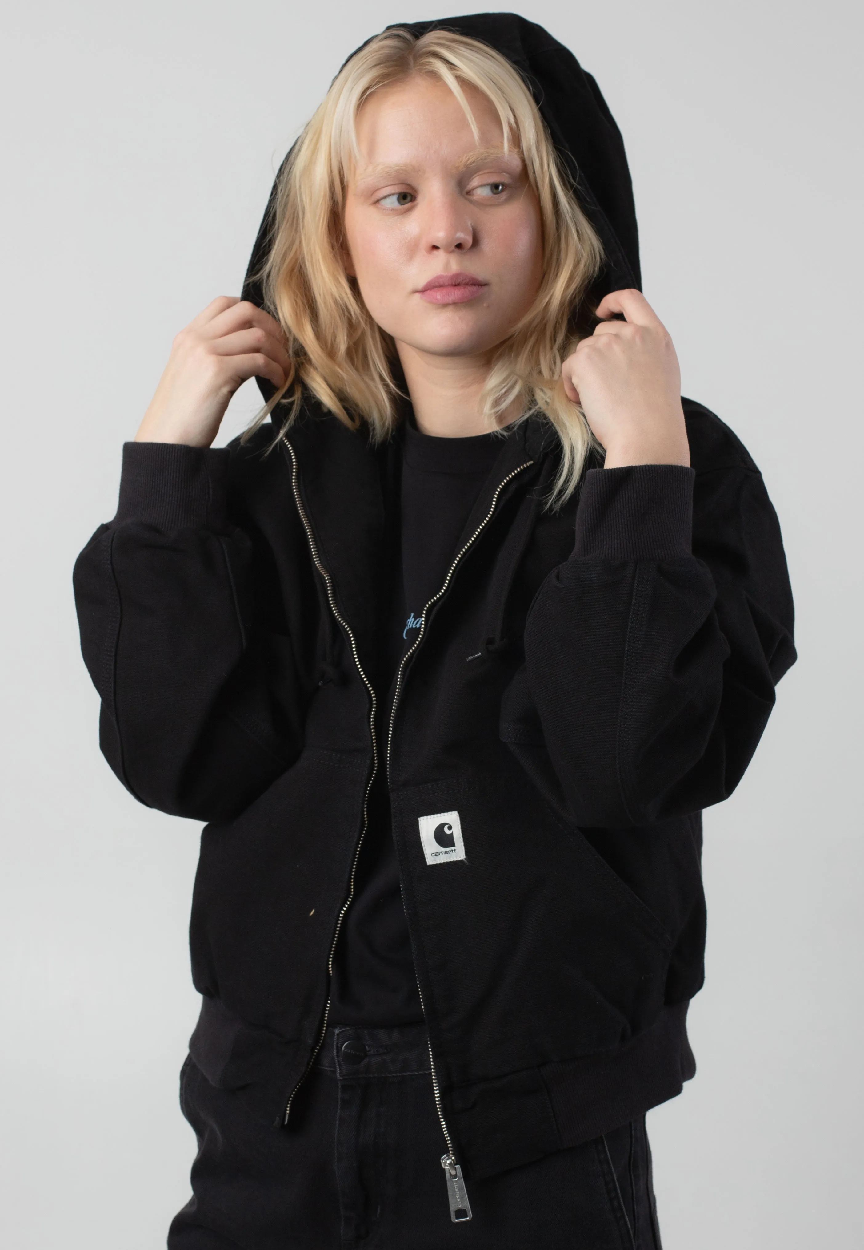 Winter Comfort Legacy Carhartt WIP - W' OG Active Rinsed Black - Jacket