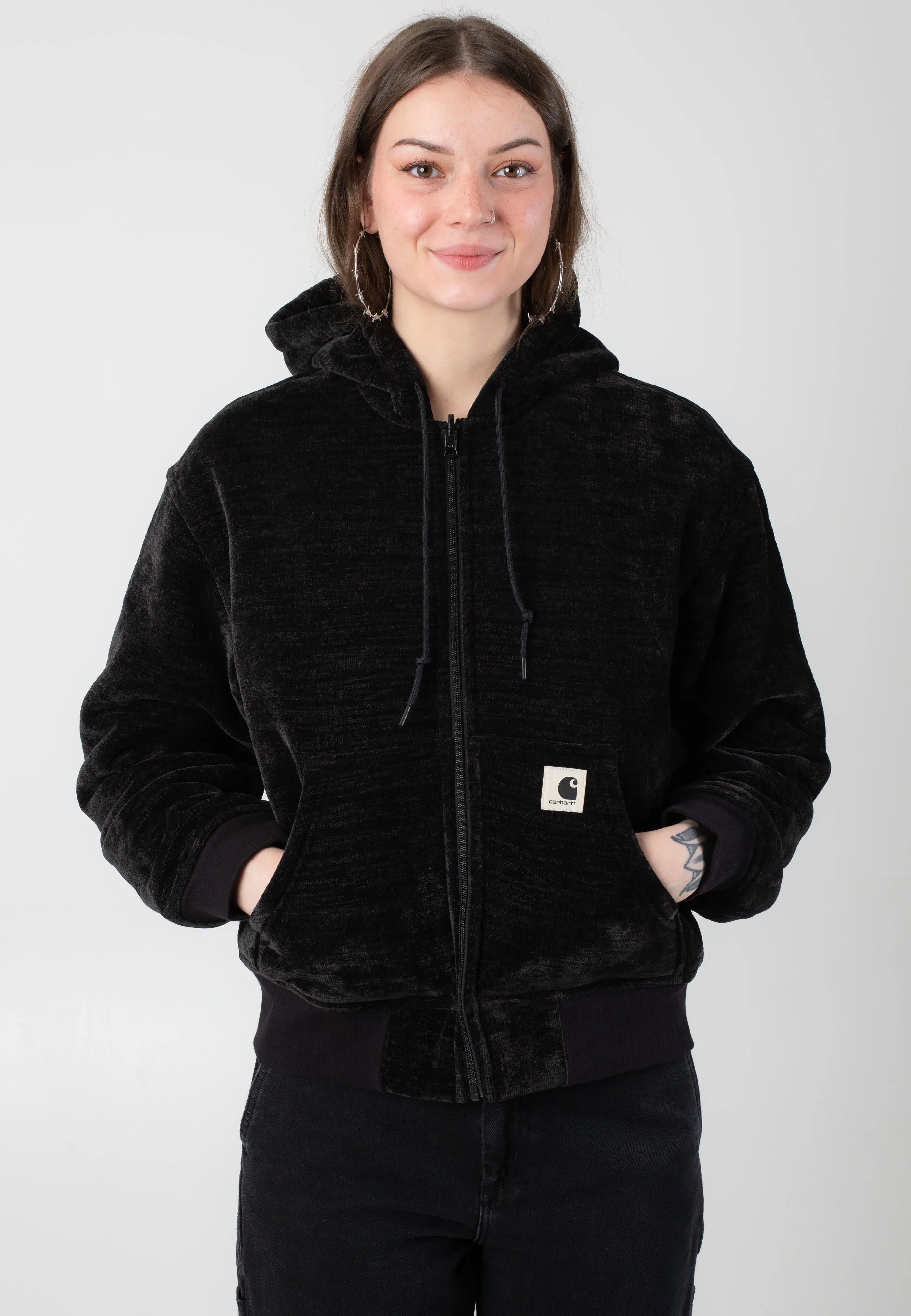 Carhartt WIP - W' Og Active Sweat Black - Jacket Ring