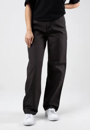 Stay Dry Carhartt WIP - W' Pierce Straight Rinsed Tobacco - Pants