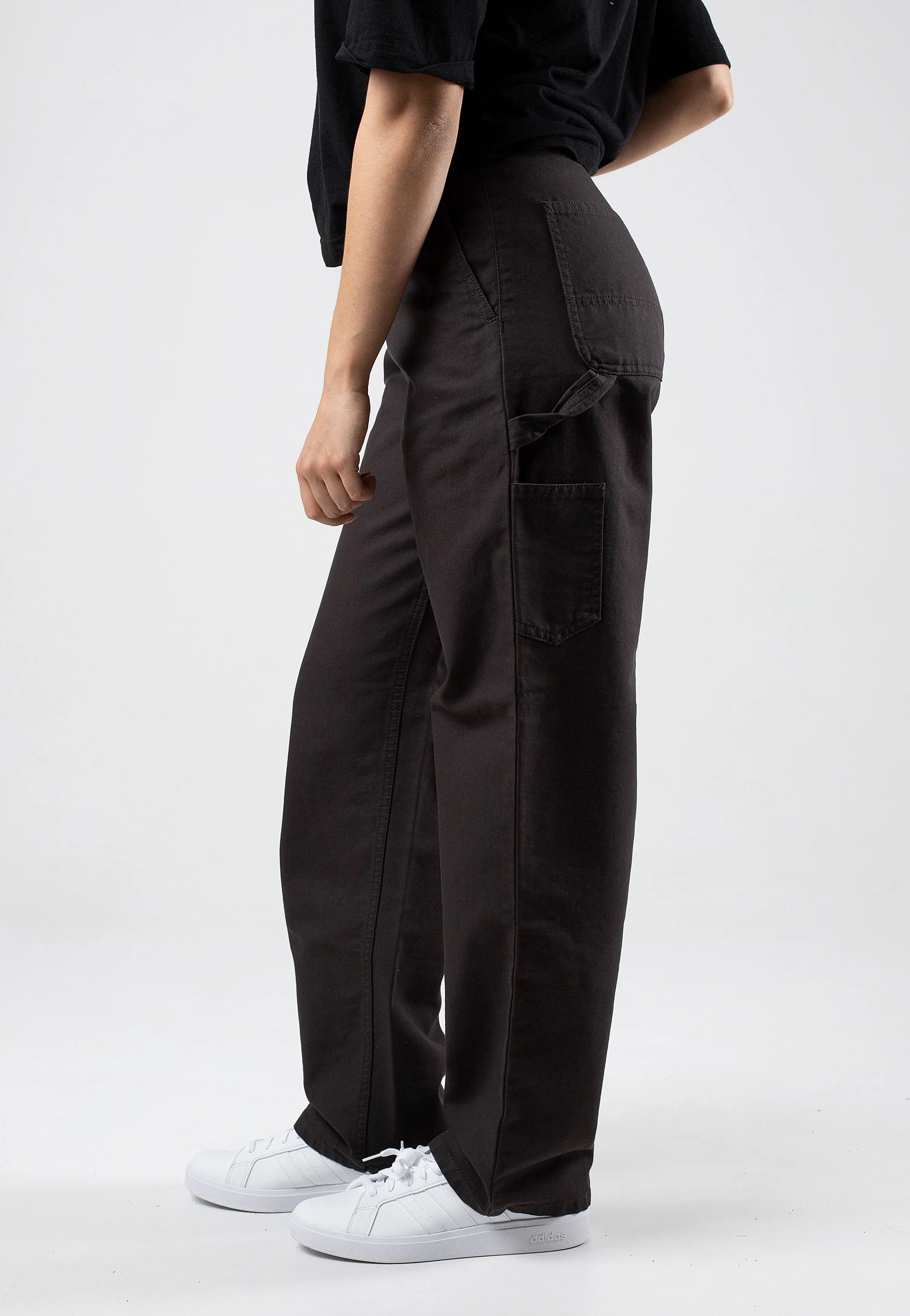 Carhartt WIP - W' Pierce Straight Rinsed Tobacco - Pants lightweight fabric