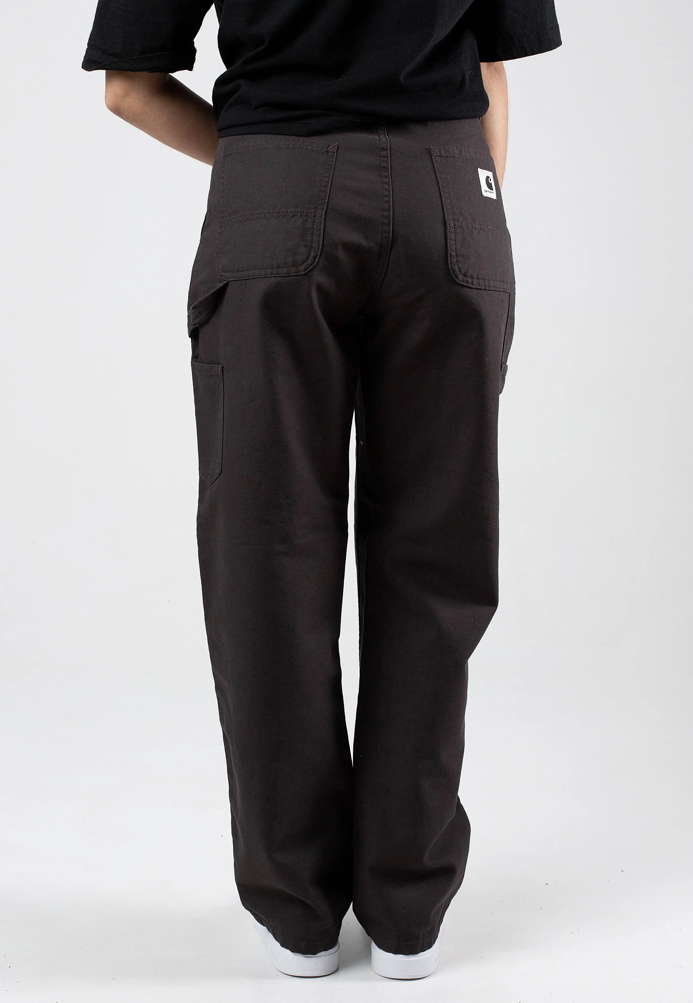 Carhartt WIP - W' Pierce Straight Rinsed Tobacco - Pants lightweight fabric