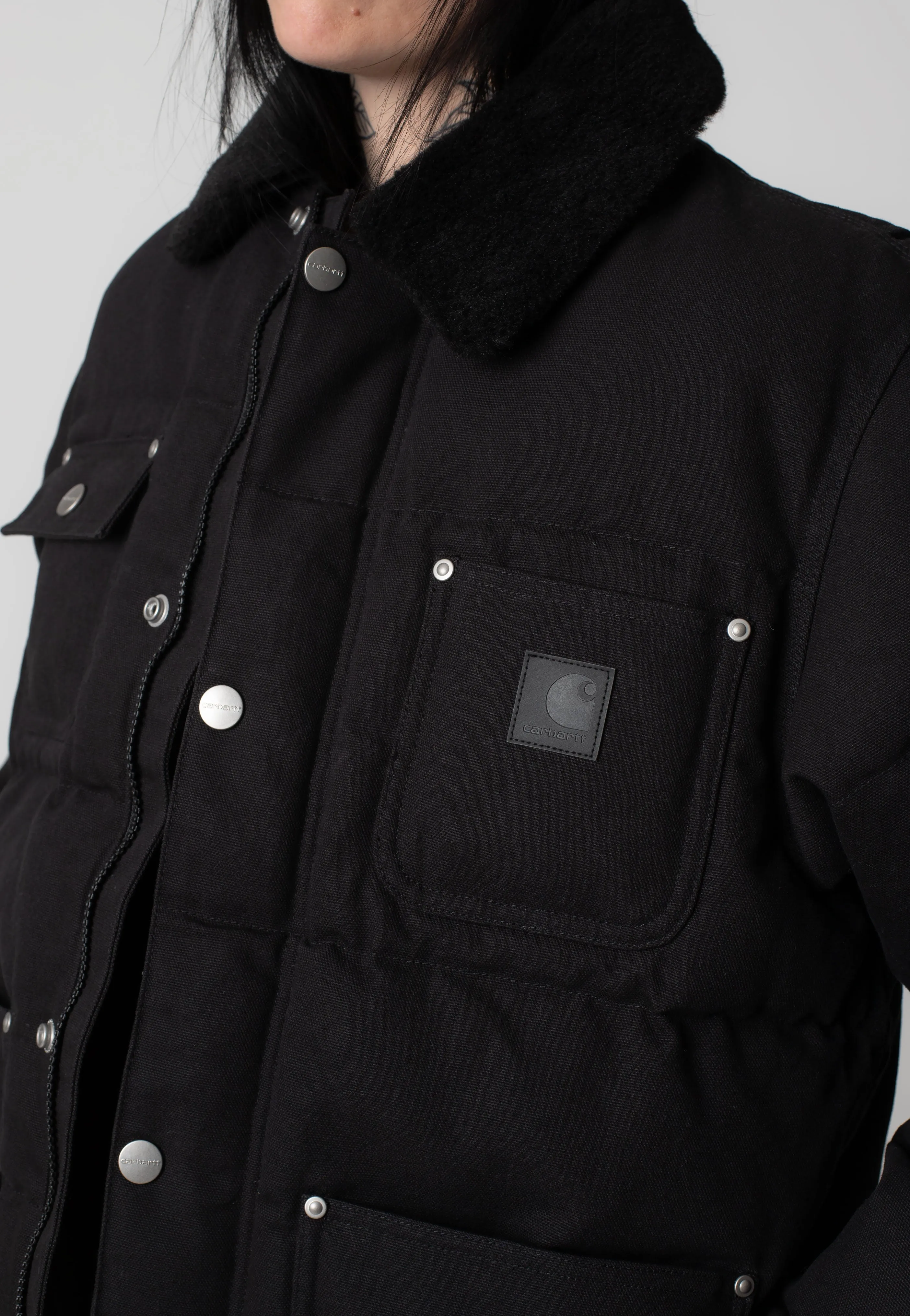 Carhartt WIP - W' Rayley Black - Jacket Reinforced Seams