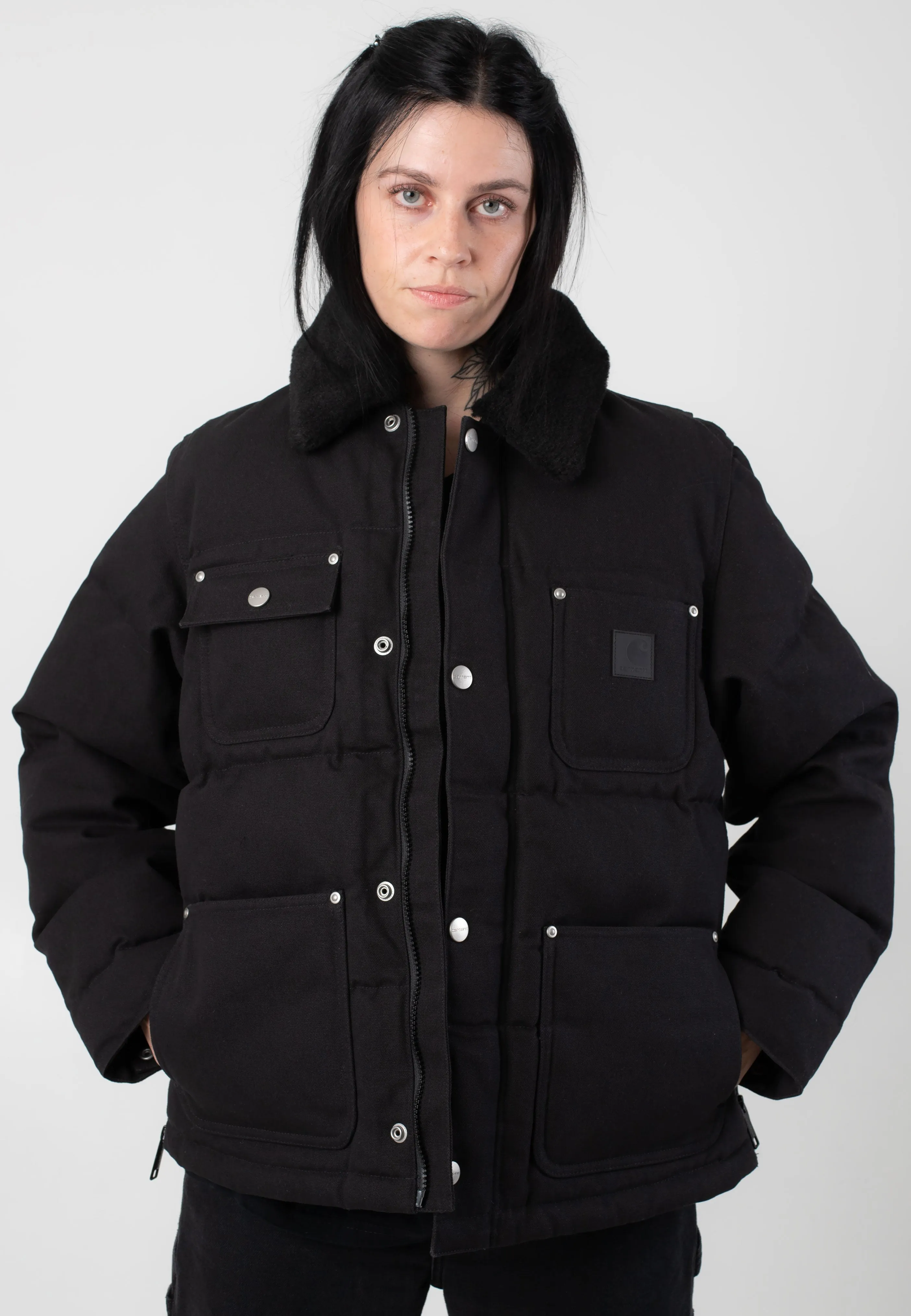 Carhartt WIP - W' Rayley Black - Jacket Reinforced Seams