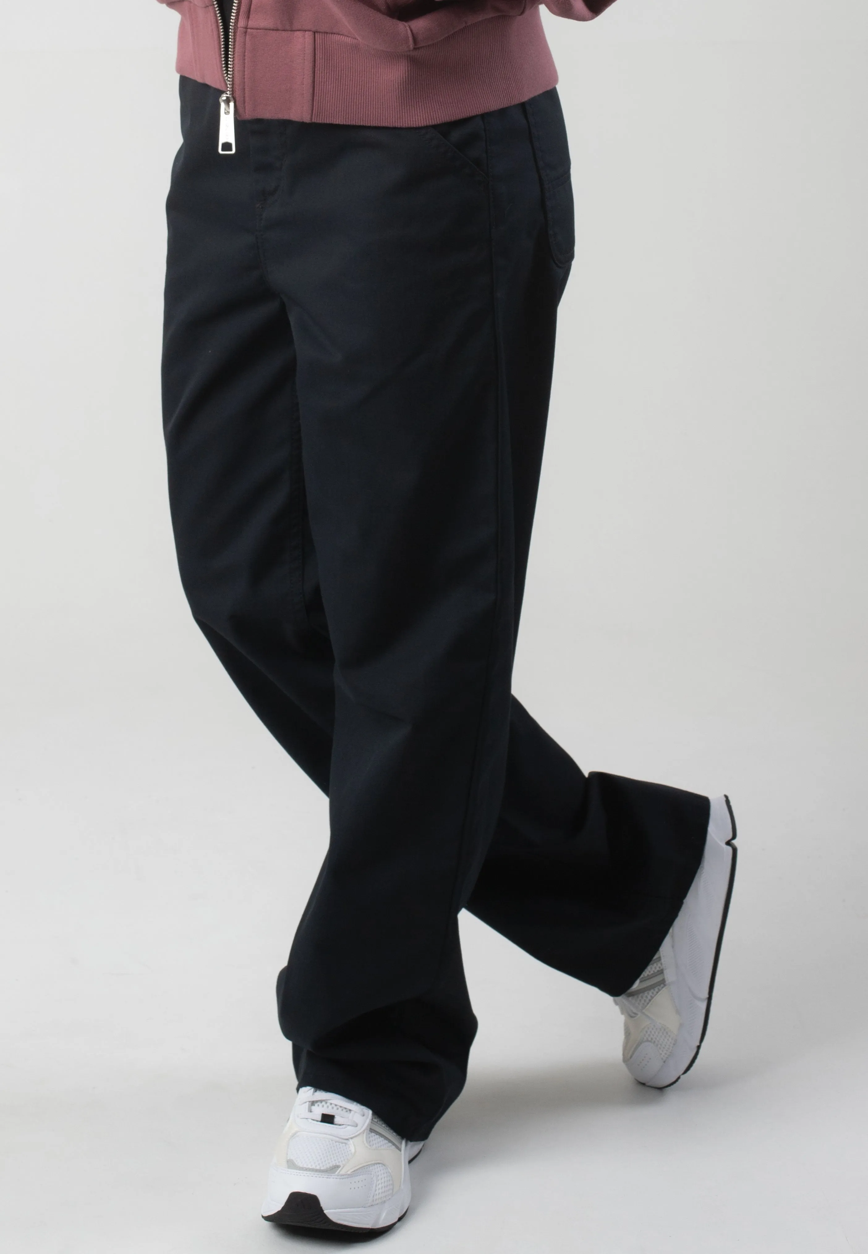 Carhartt WIP - W' Simple Rinsed Black - Pants All-day Comfort