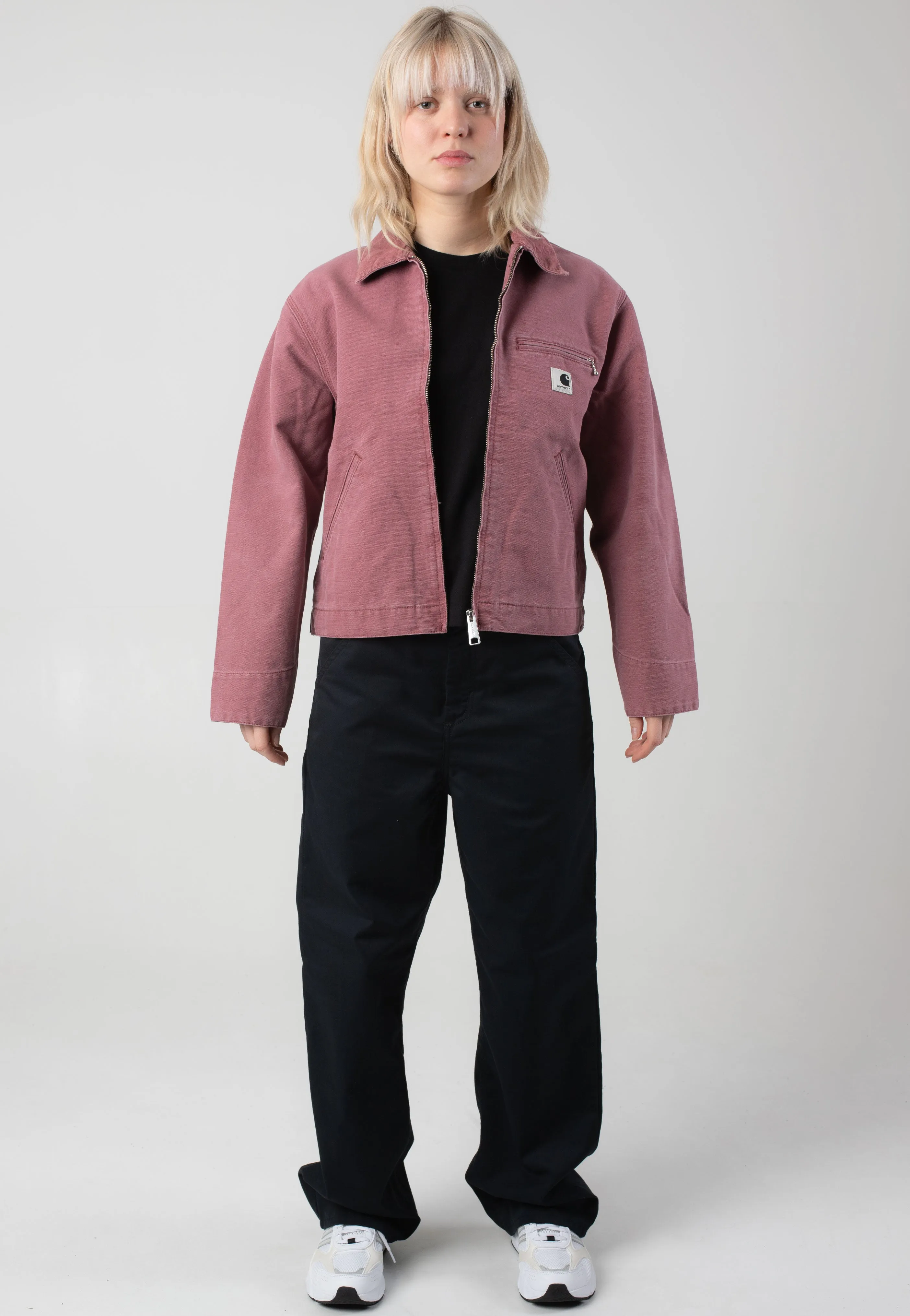 Carhartt WIP - W' Simple Rinsed Black - Pants All-day Comfort