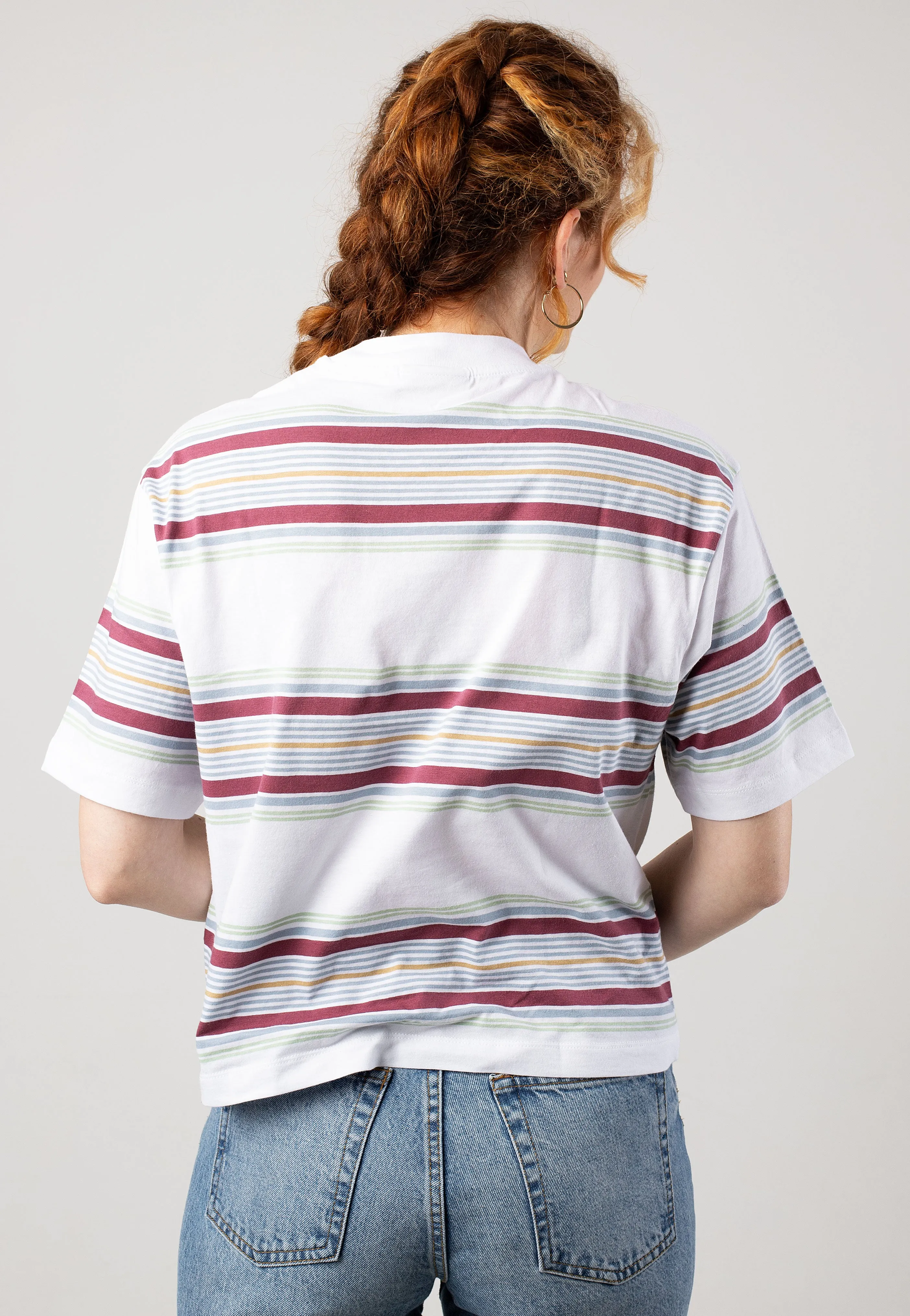 Carhartt WIP - W' Snyder Snyder Stripe/White - T-Shirt Sporty Chic