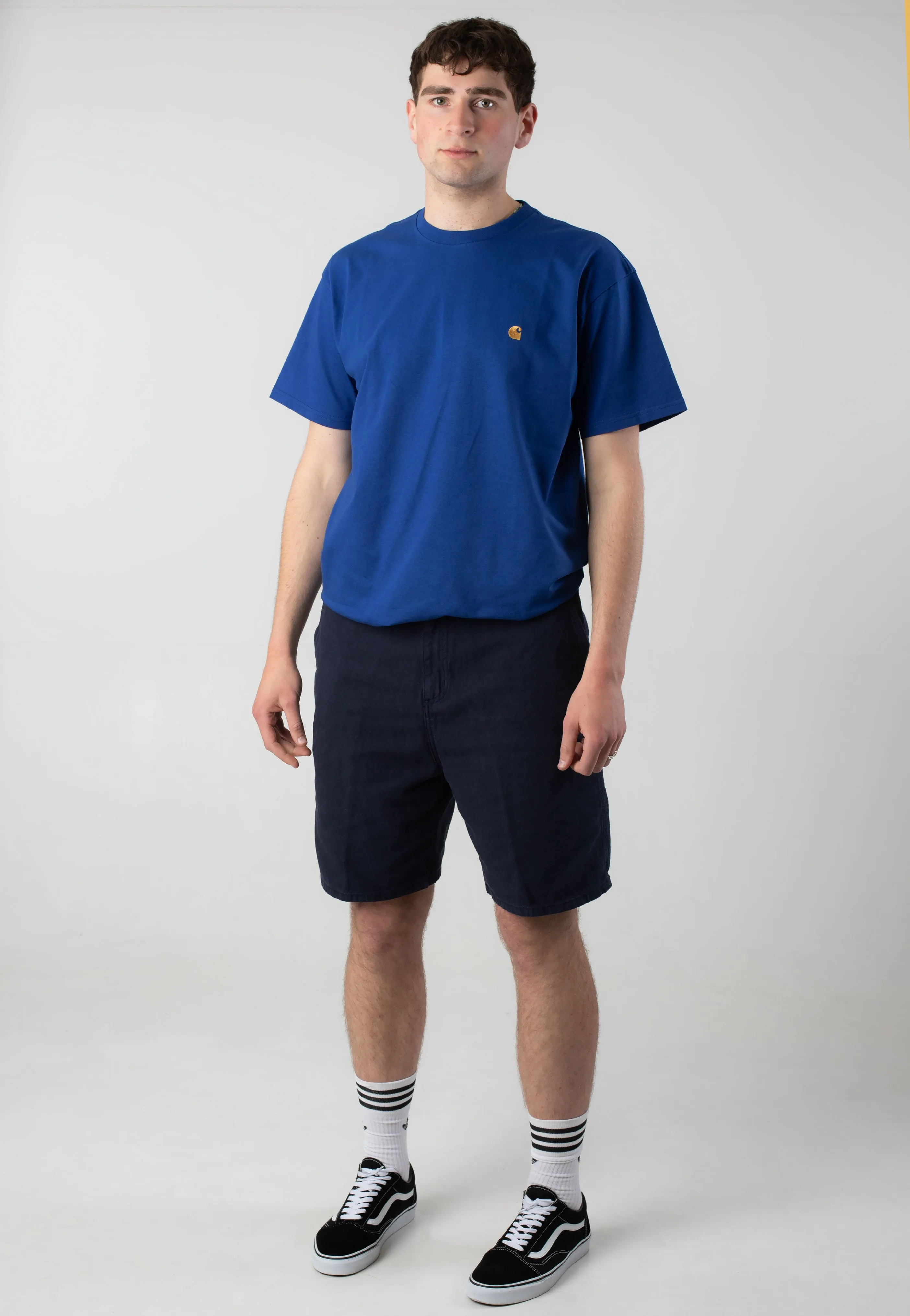 Carhartt WIP - Walter Single Knee Dark Navy - Shorts High Performance