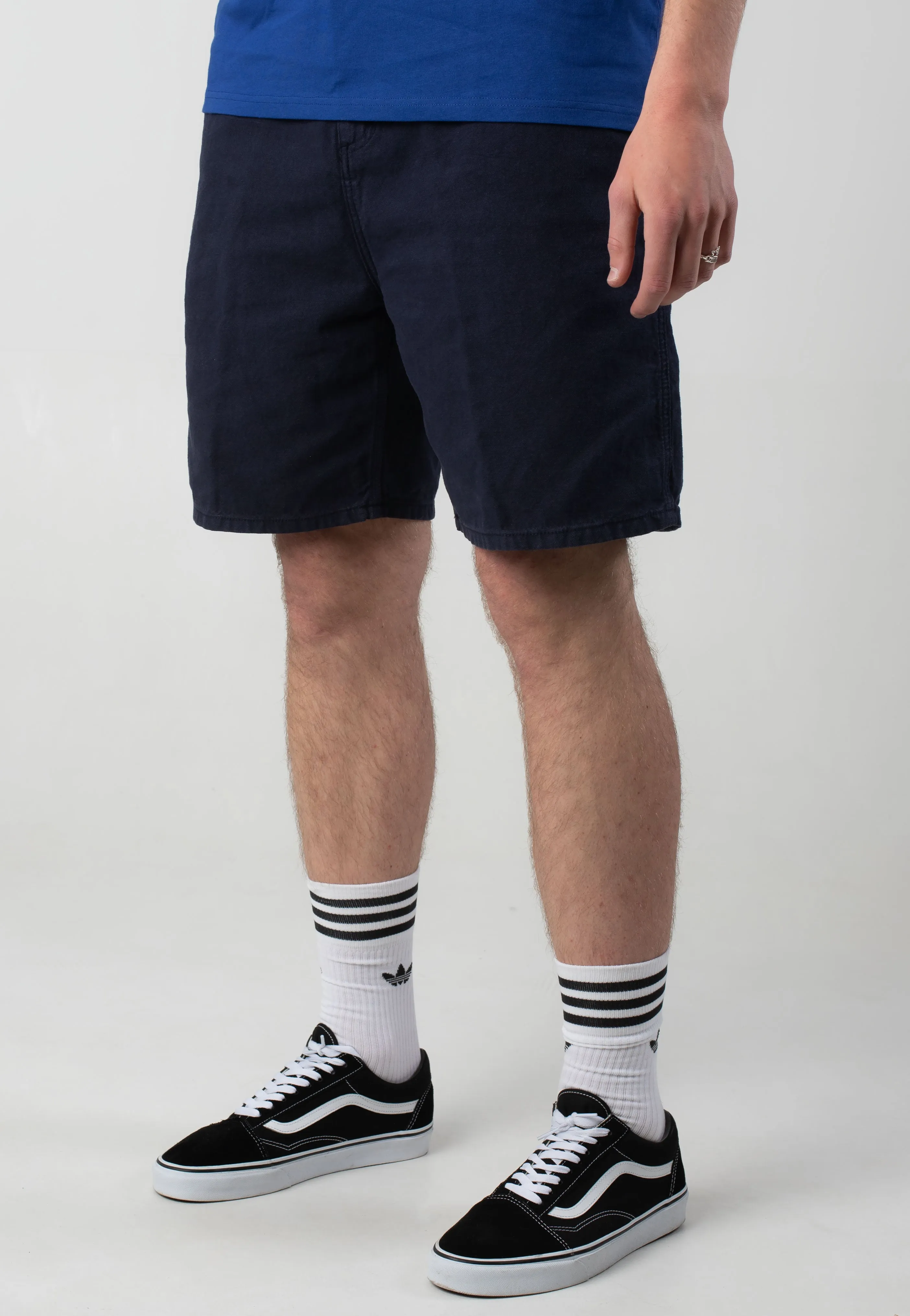 Carhartt WIP - Walter Single Knee Dark Navy - Shorts High Performance