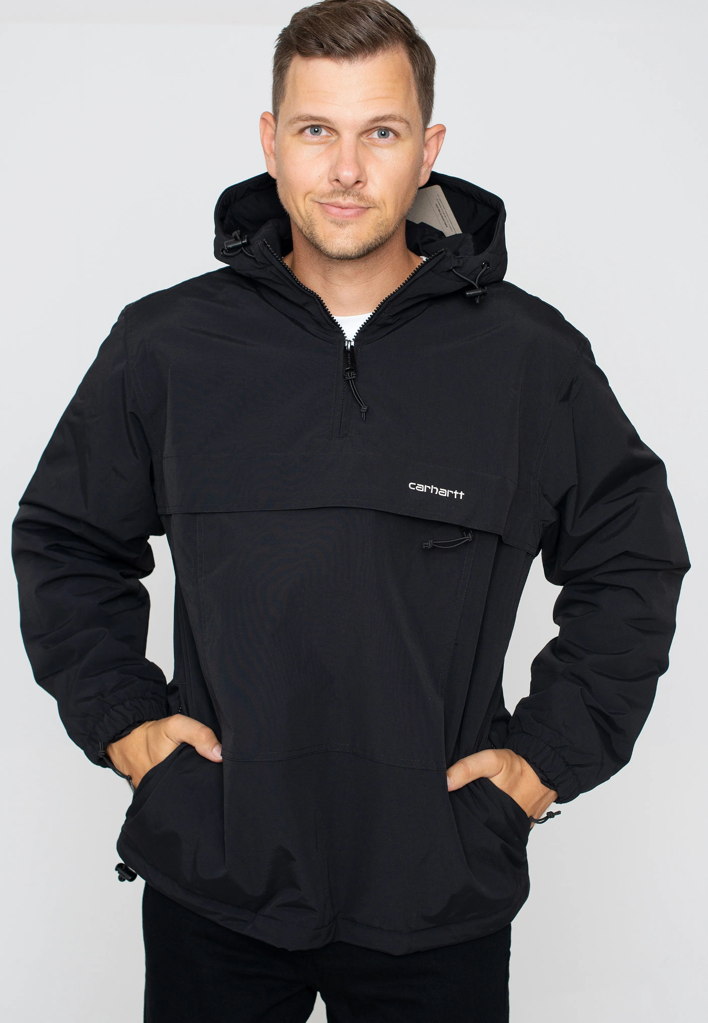 Carhartt WIP - Windbreaker Black/White - Jacket Appearance boosting