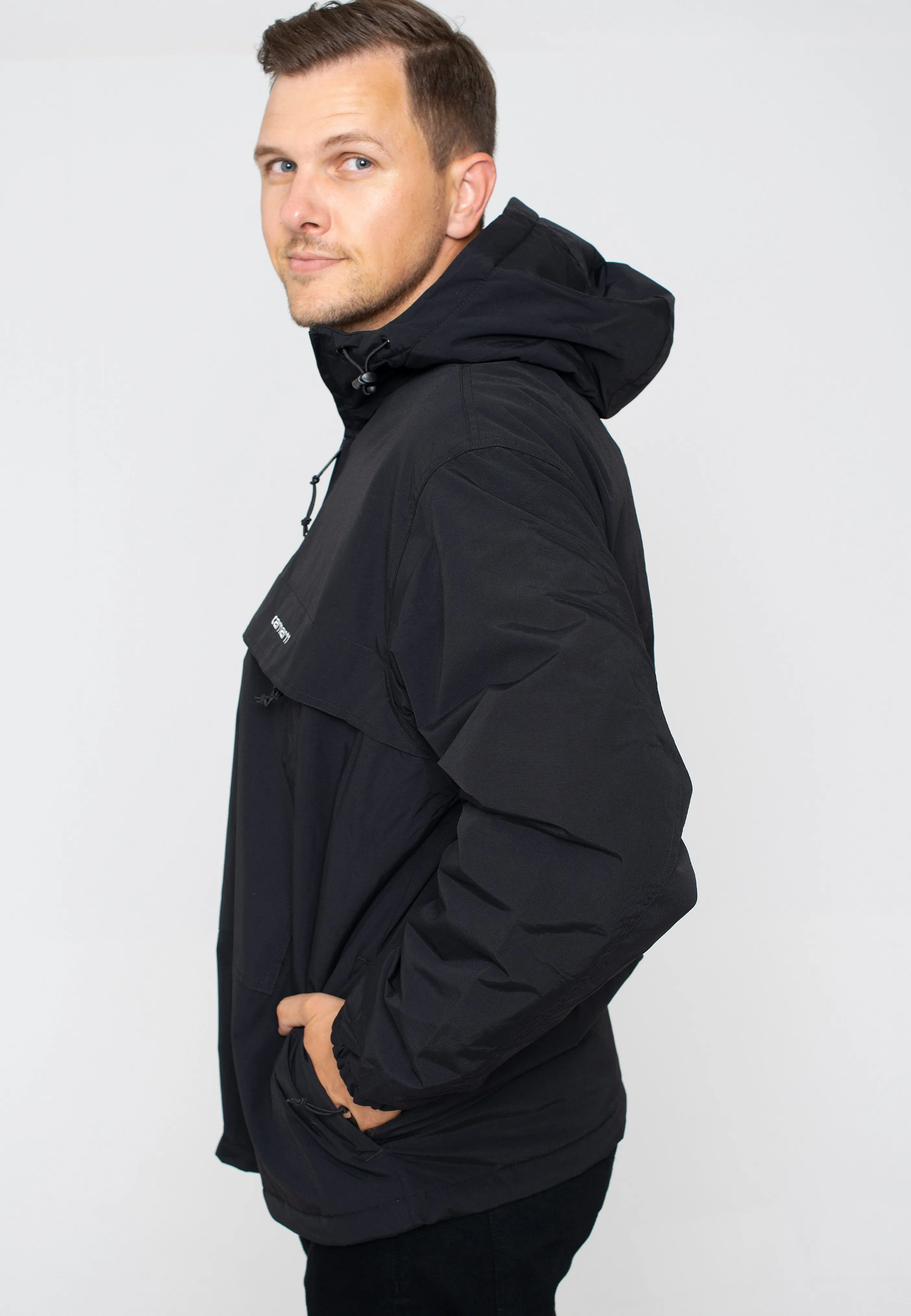 Carhartt WIP - Windbreaker Black/White - Jacket Appearance boosting