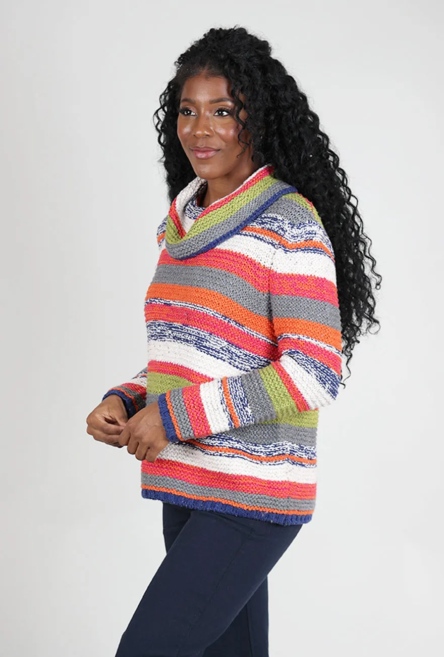 Carnival Sweater, Winter White Crisp Shaped