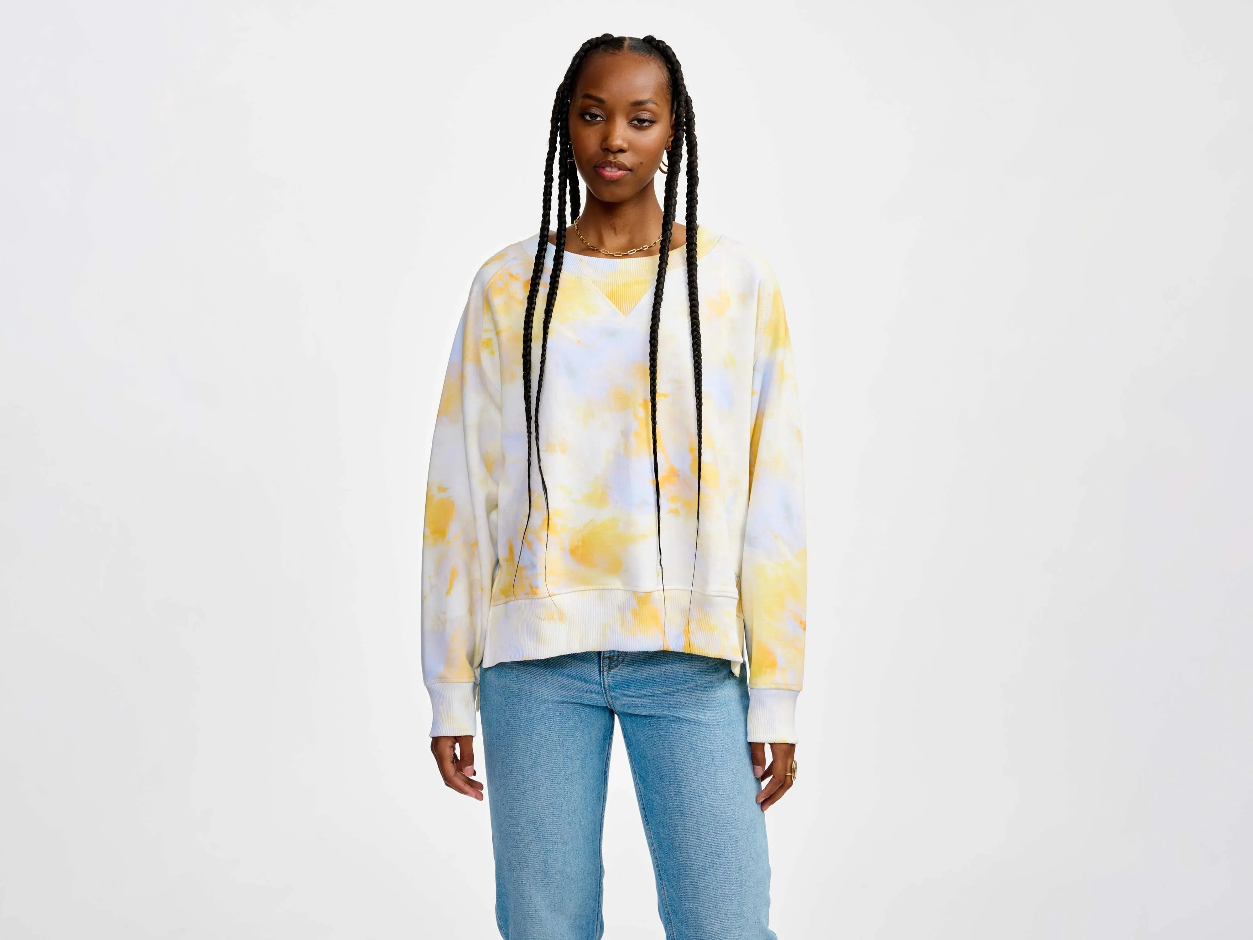 caro sweatshirt (241 / W / COMBO A) Weekend Chic