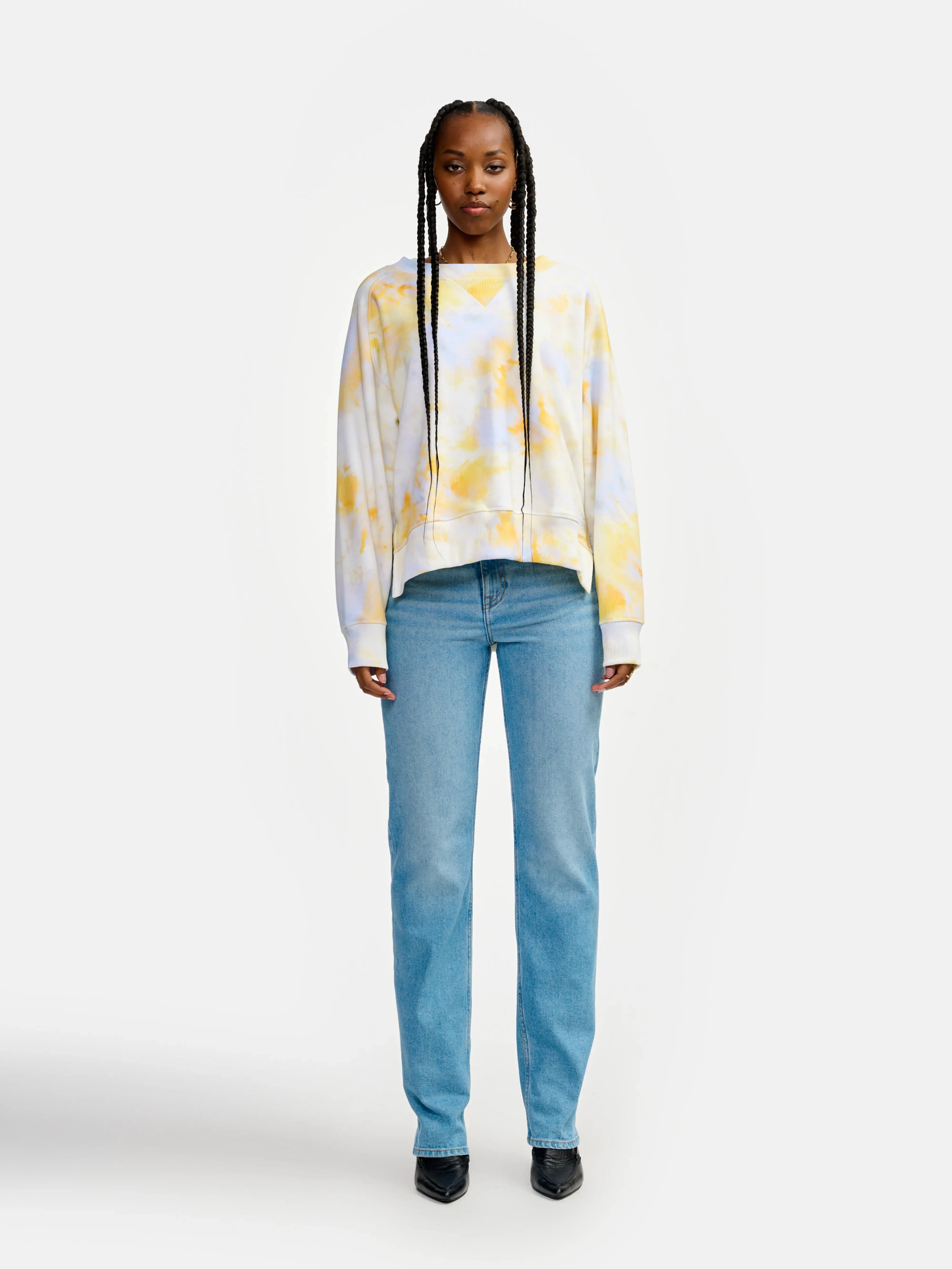 caro sweatshirt (241 / W / COMBO A) Linen blend