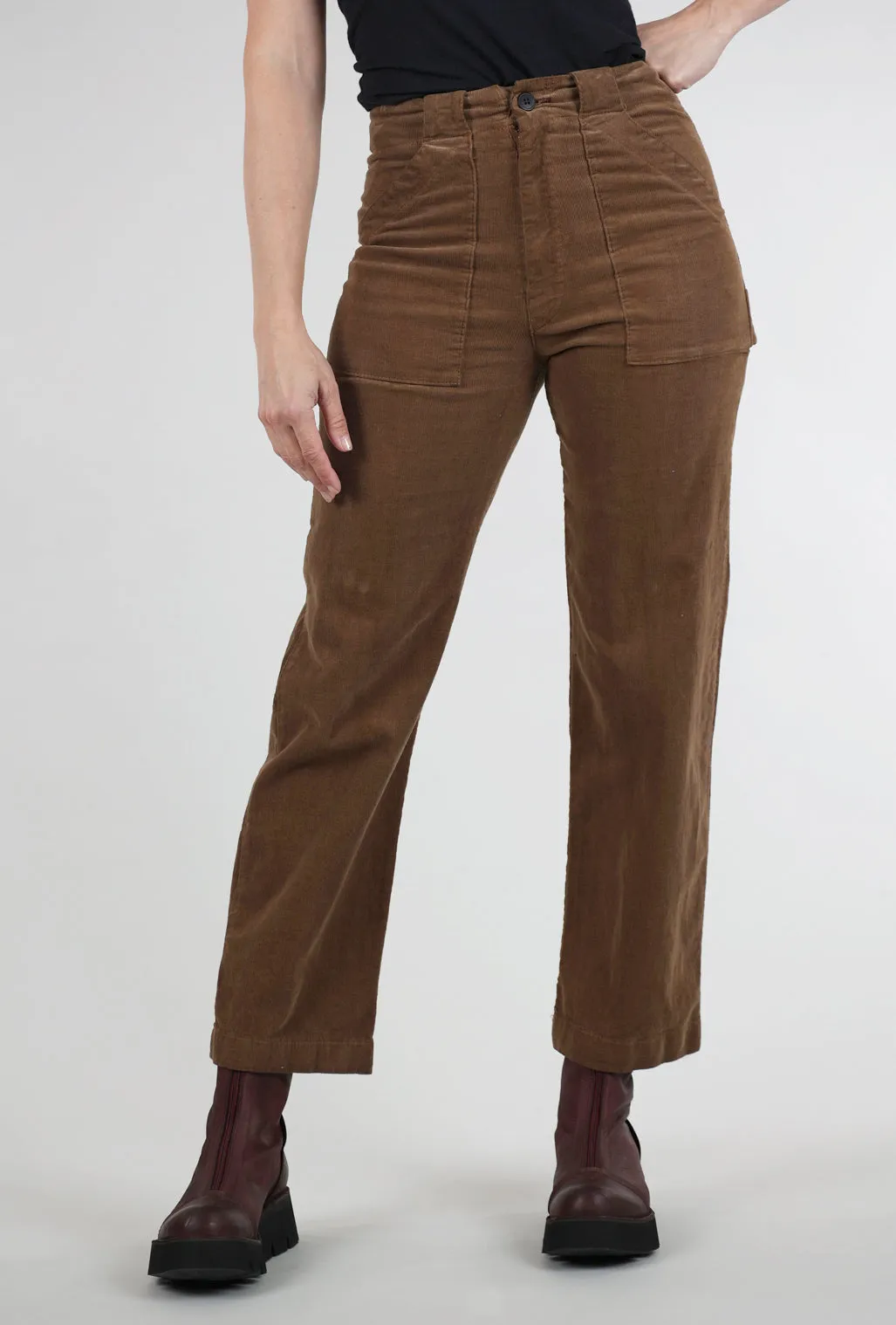 Carpenter Cords, Umber Weekend Style Relaxed Waist