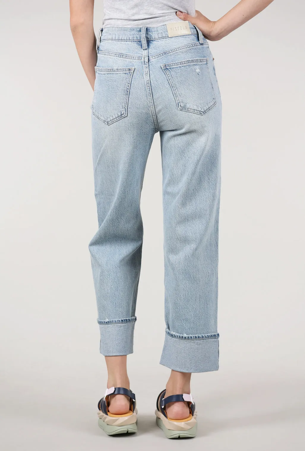 Cassie Cuffed Crop, Panorama Vintage Flexible Fit