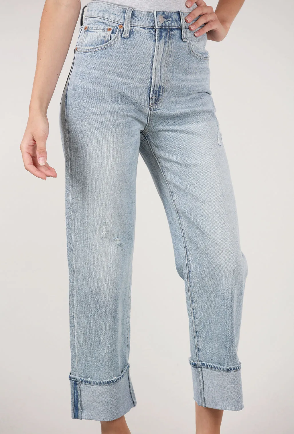 Cassie Cuffed Crop, Panorama Vintage Flexible Fit