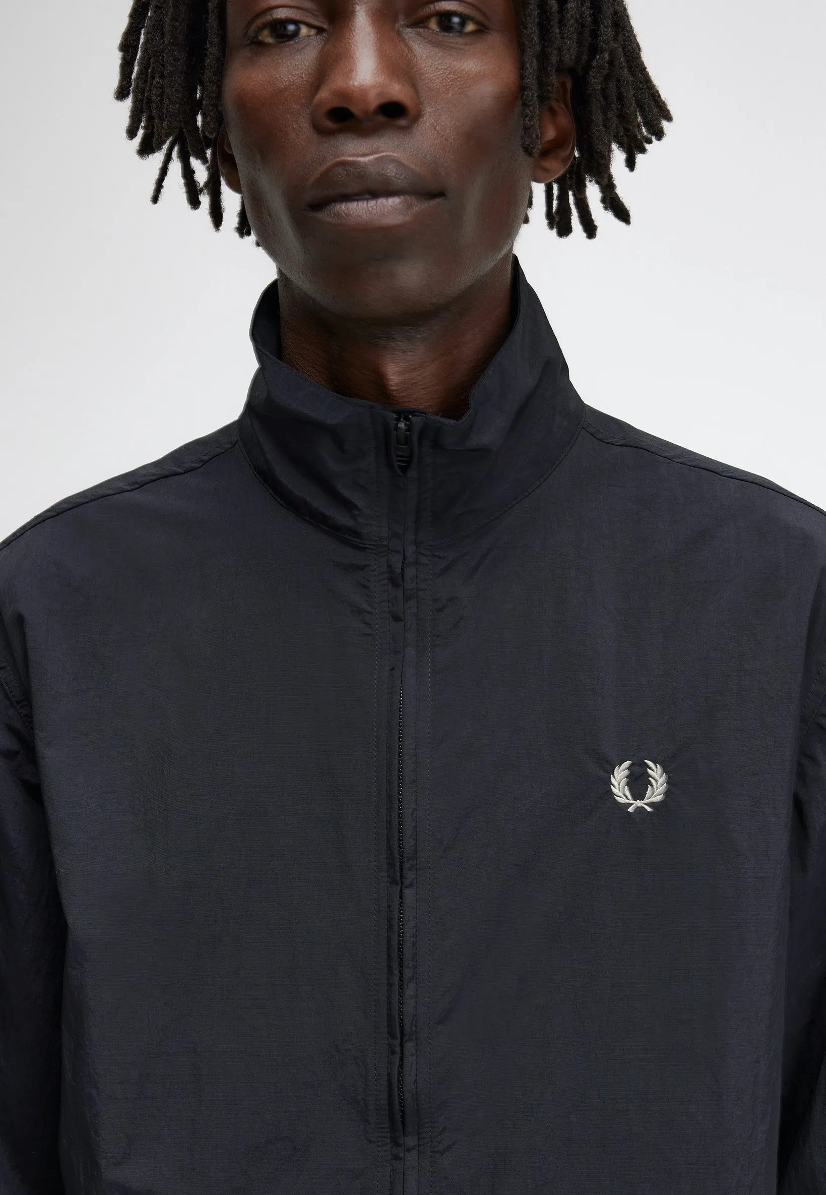 Castanets Fred Perry - Woven Track Black - Jacket