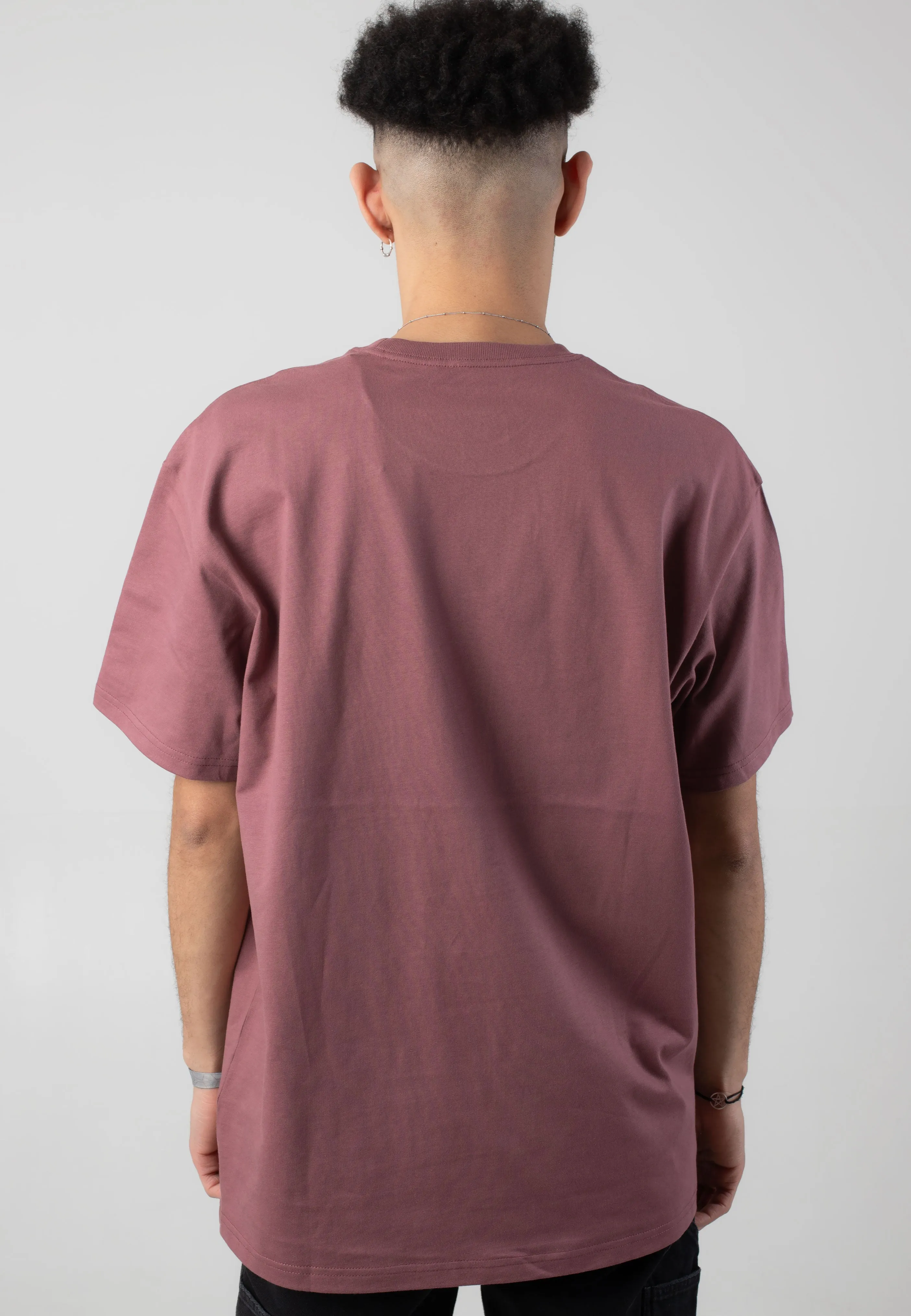 Casual Basic Wear Carhartt WIP - Chase Dusky Pink/Gold - T-Shirt