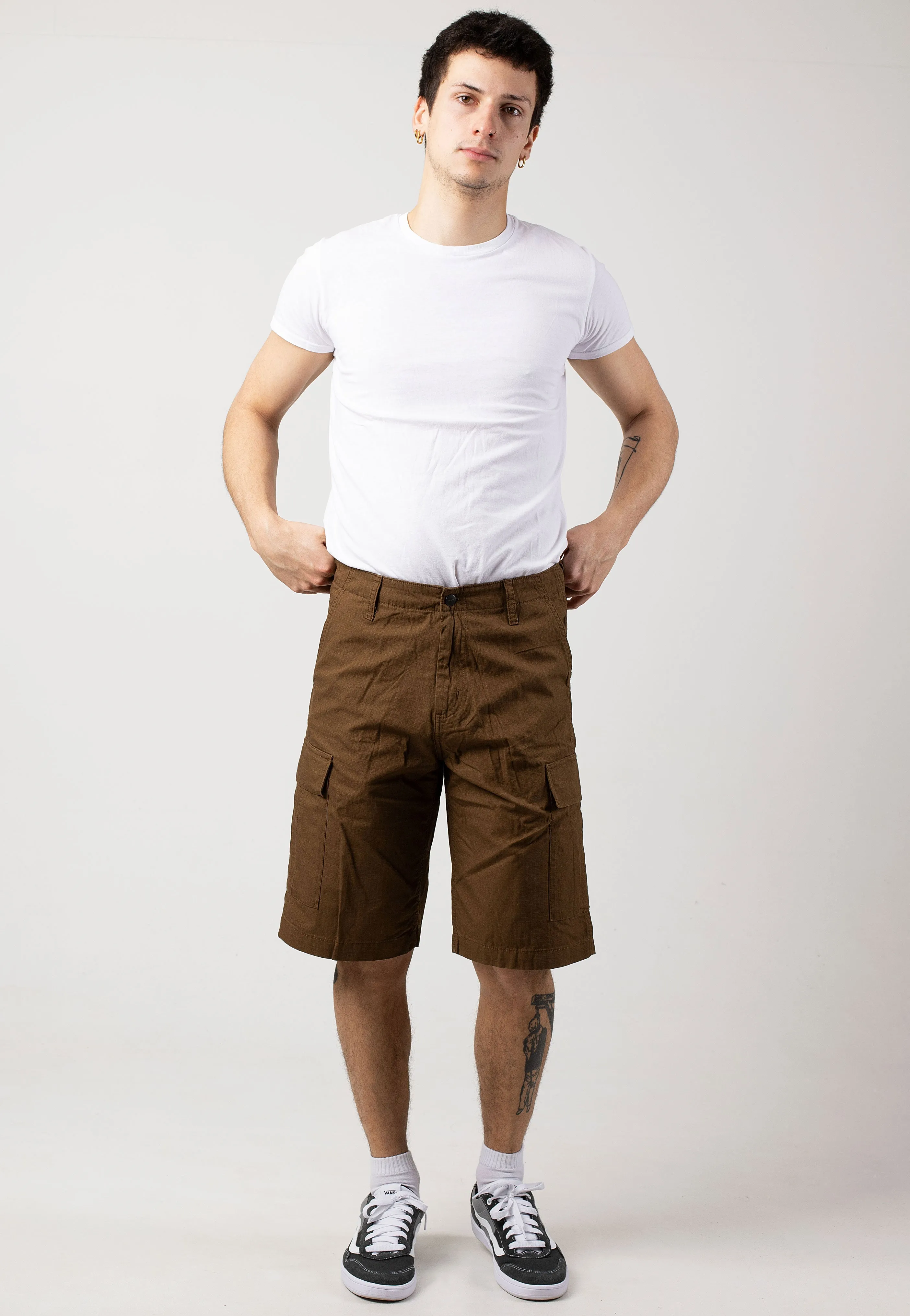 Casual Charm Carhartt WIP - Regular Rinsed Lumber - Shorts