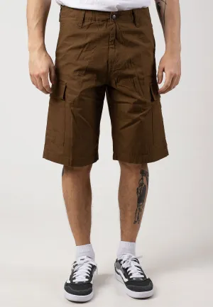 sophisticated appearance Faux Leather Carhartt WIP - Regular Rinsed Lumber - Shorts