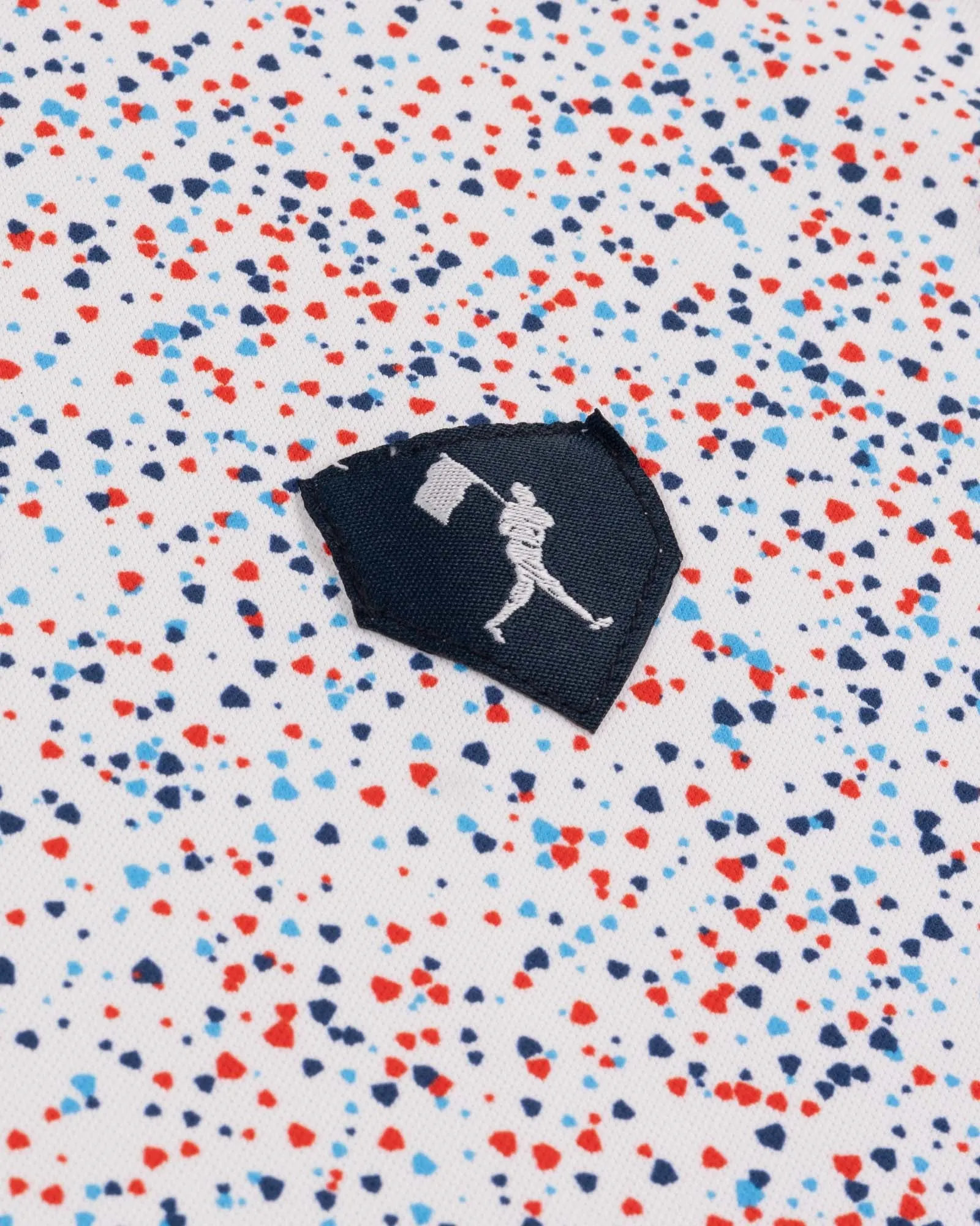 Casual-Chic Home Plate Splatter - Four Hitter Polo