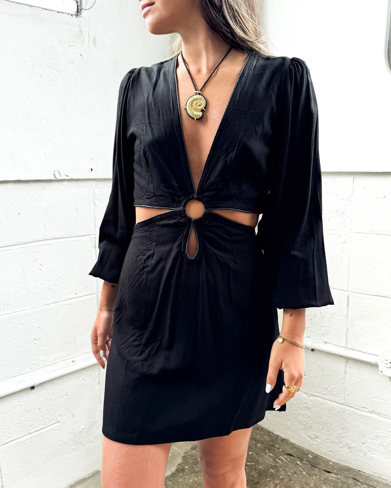 Casual Comfort Foxing Dress