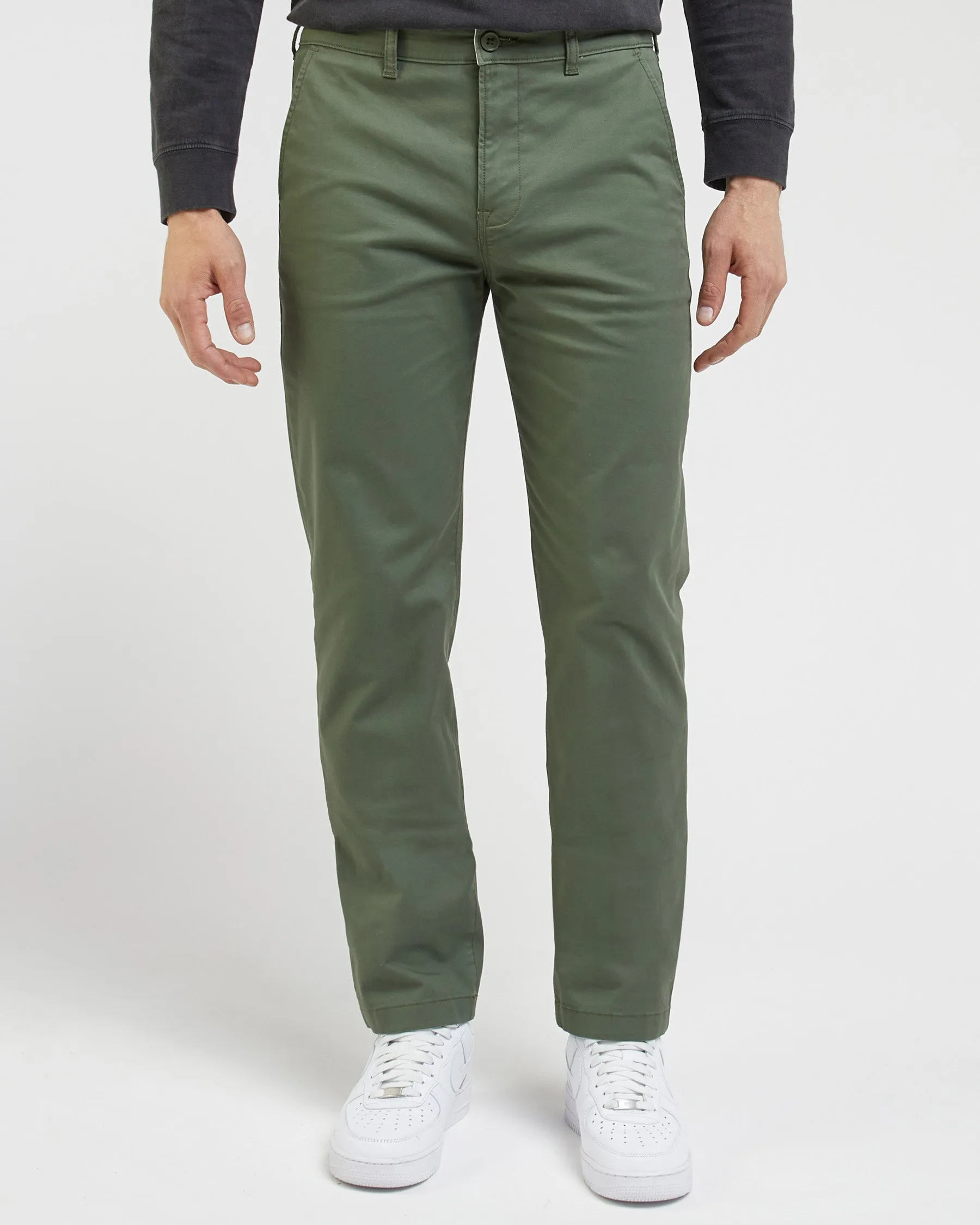 Lee Regular Mens Chino - Olive Grove | Lee Chinos & Non-Denim Pants | JEANSTORE