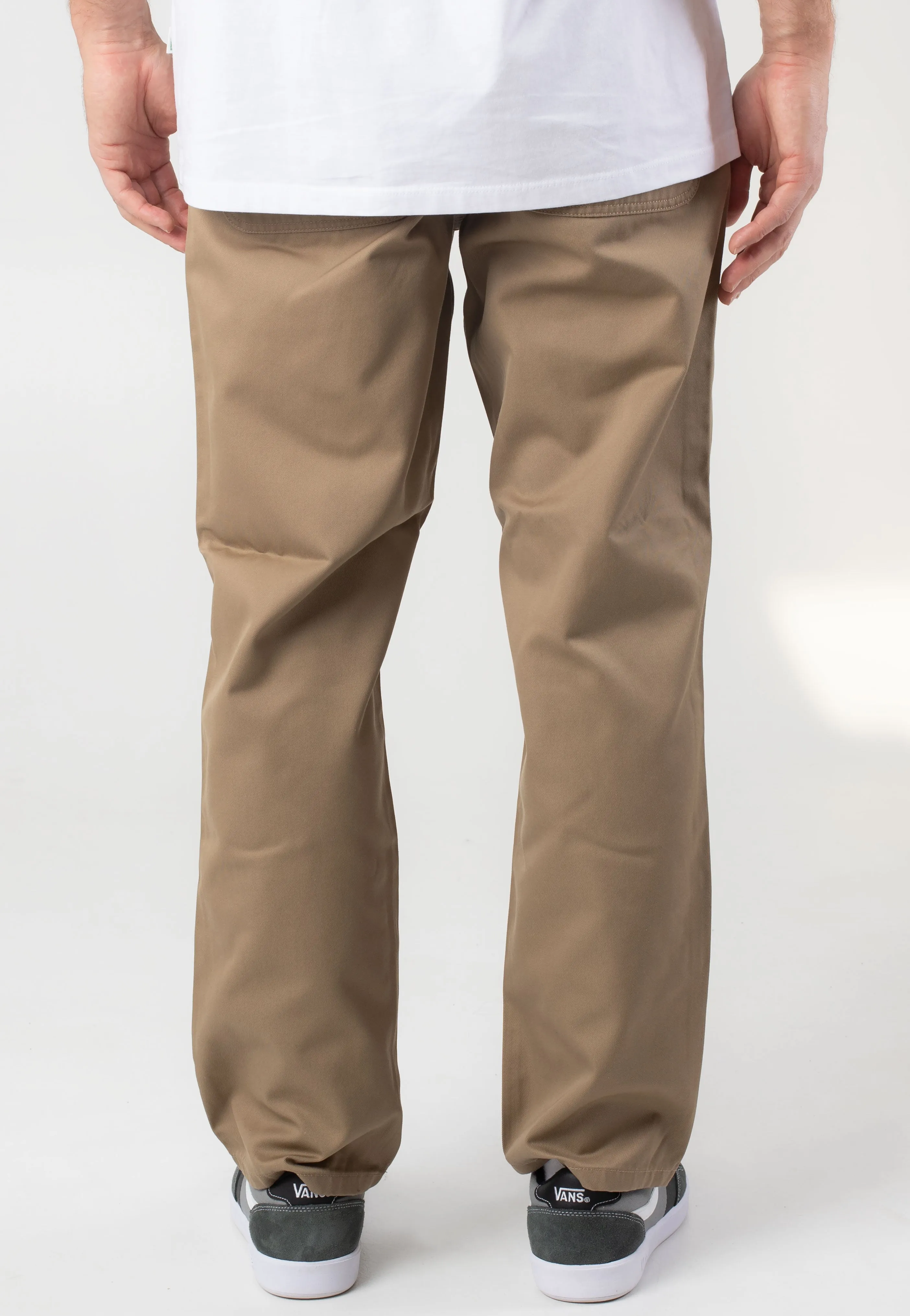 Casual Fit Carhartt WIP - Simple Rinsed Leather - Pants