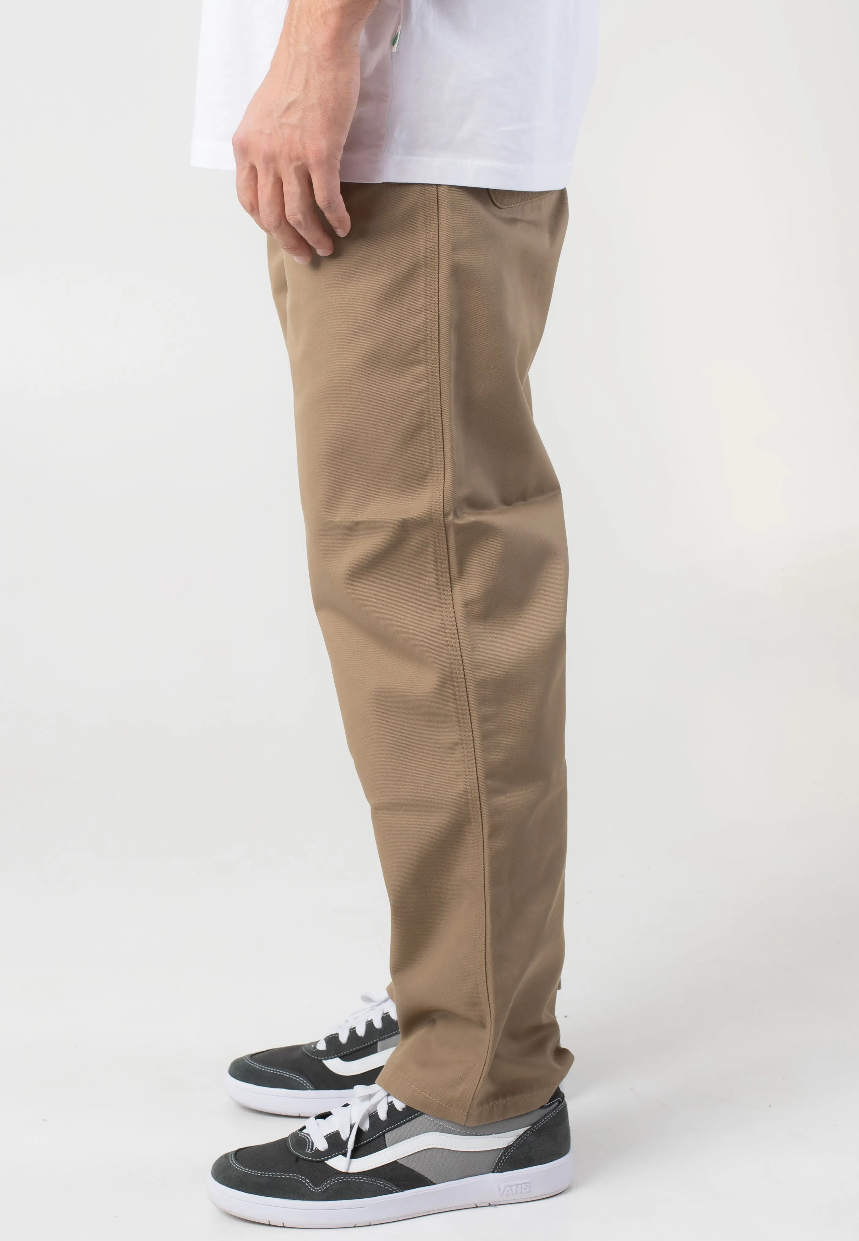 Casual Fit Carhartt WIP - Simple Rinsed Leather - Pants