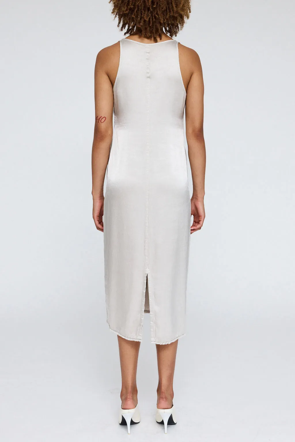 Casual Luxe Koda Silver Mist Midi Dress