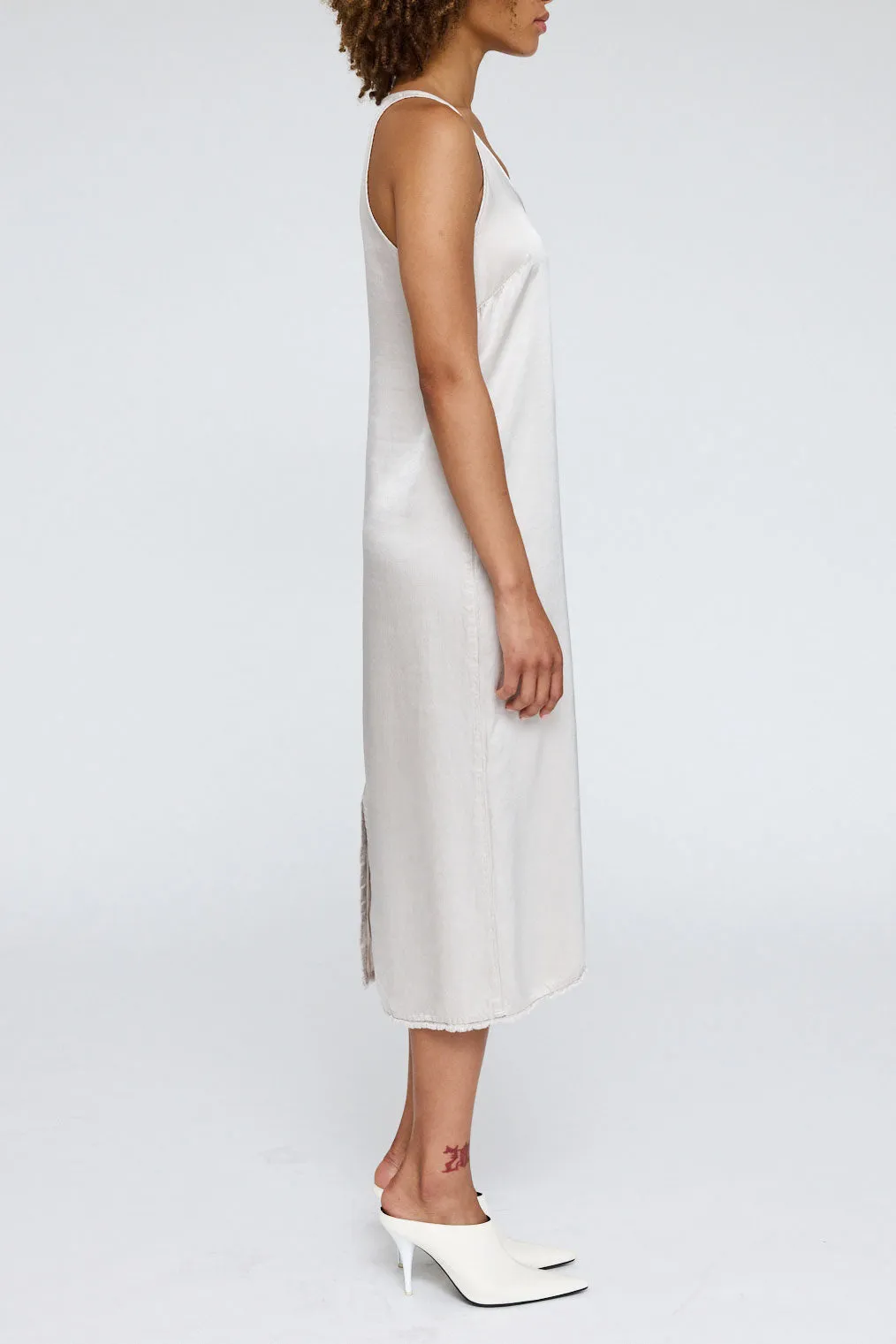 Casual Luxe Koda Silver Mist Midi Dress
