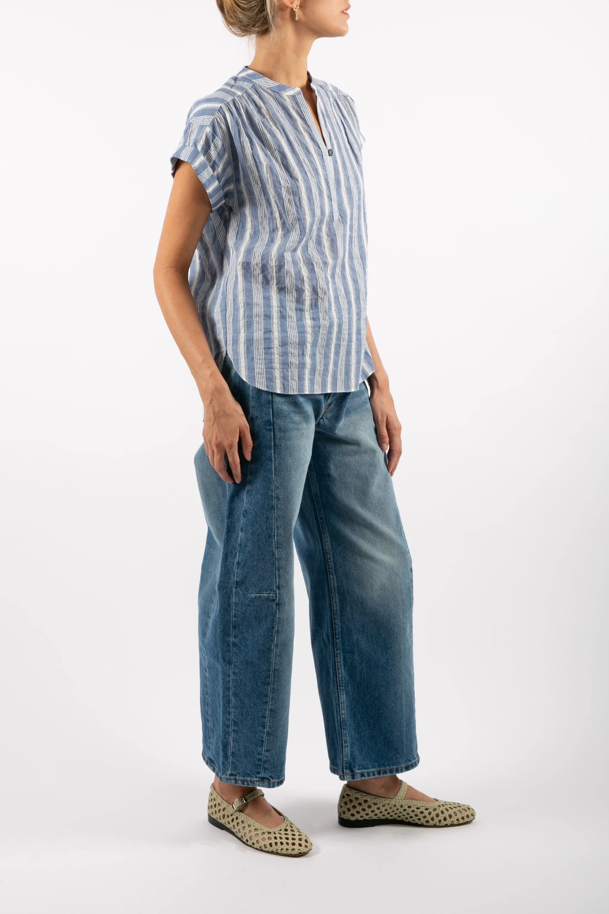 Casual Spring Blake Blue Stripe