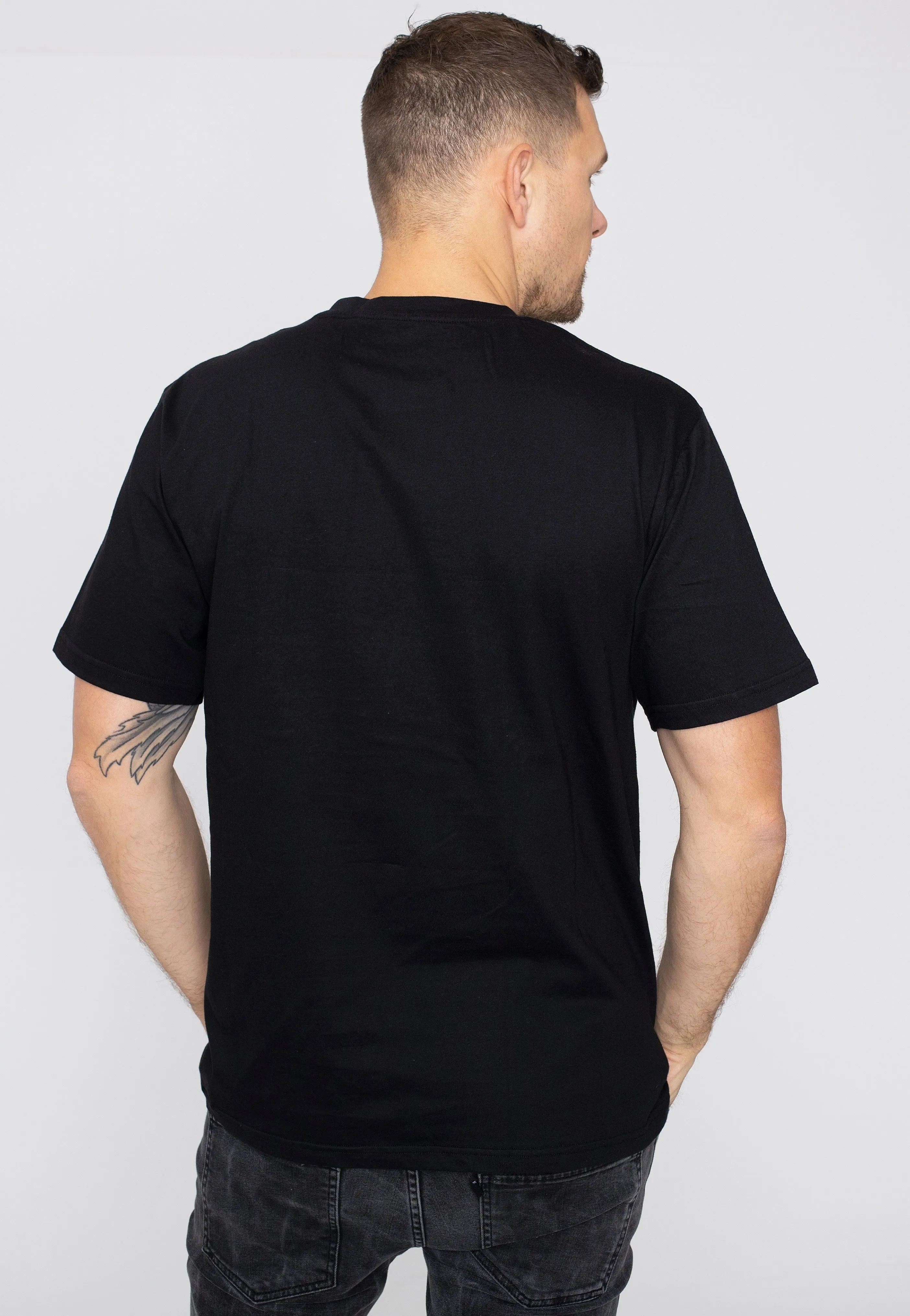 Casual Staple Wear Carhartt WIP - Standard Crew Neck Pack Of 2 Black/Black - T-Shirt