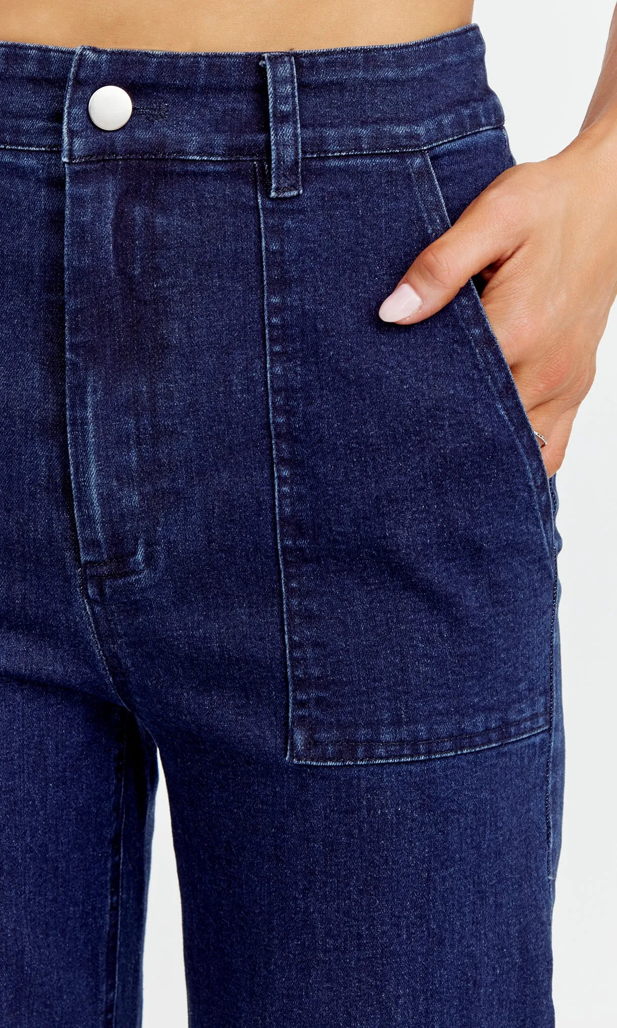 Catalina High Rise Wide Leg Pant Sleek Style
