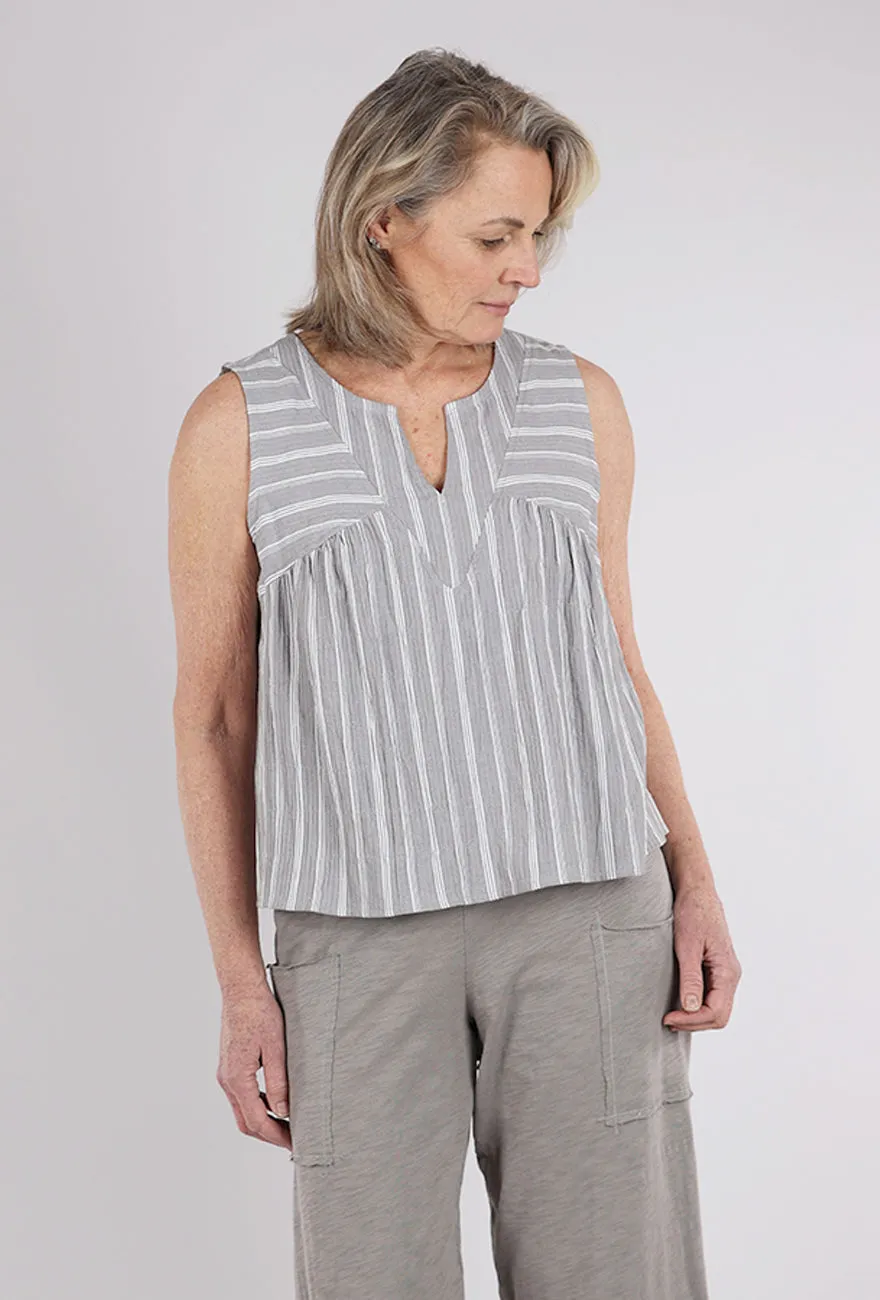 Catalina Stripe Topsail Tank, Fog Minimalistic style Daytime Wear