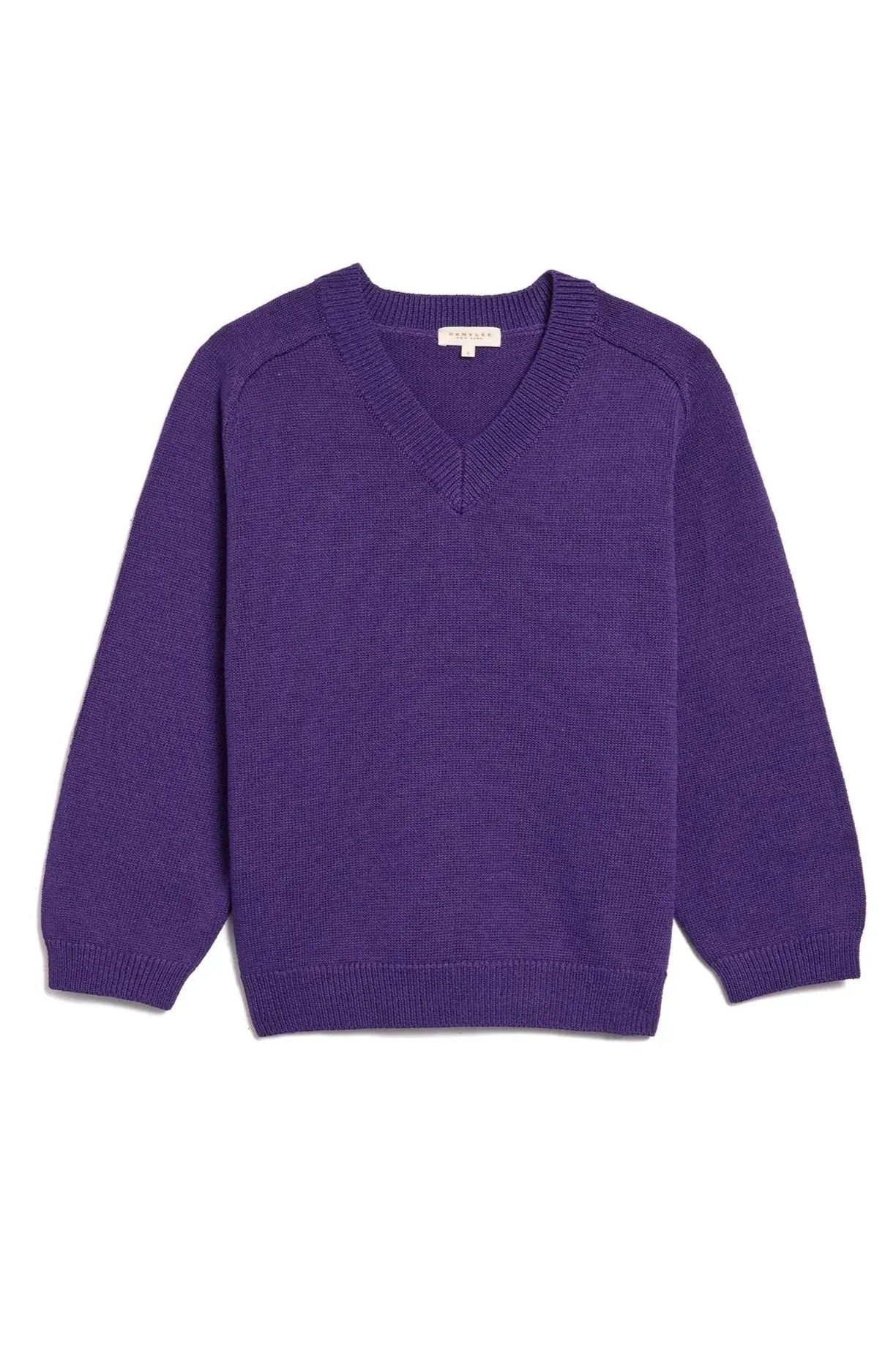 Cecil Violet Cotton Sweater Versatile Piece