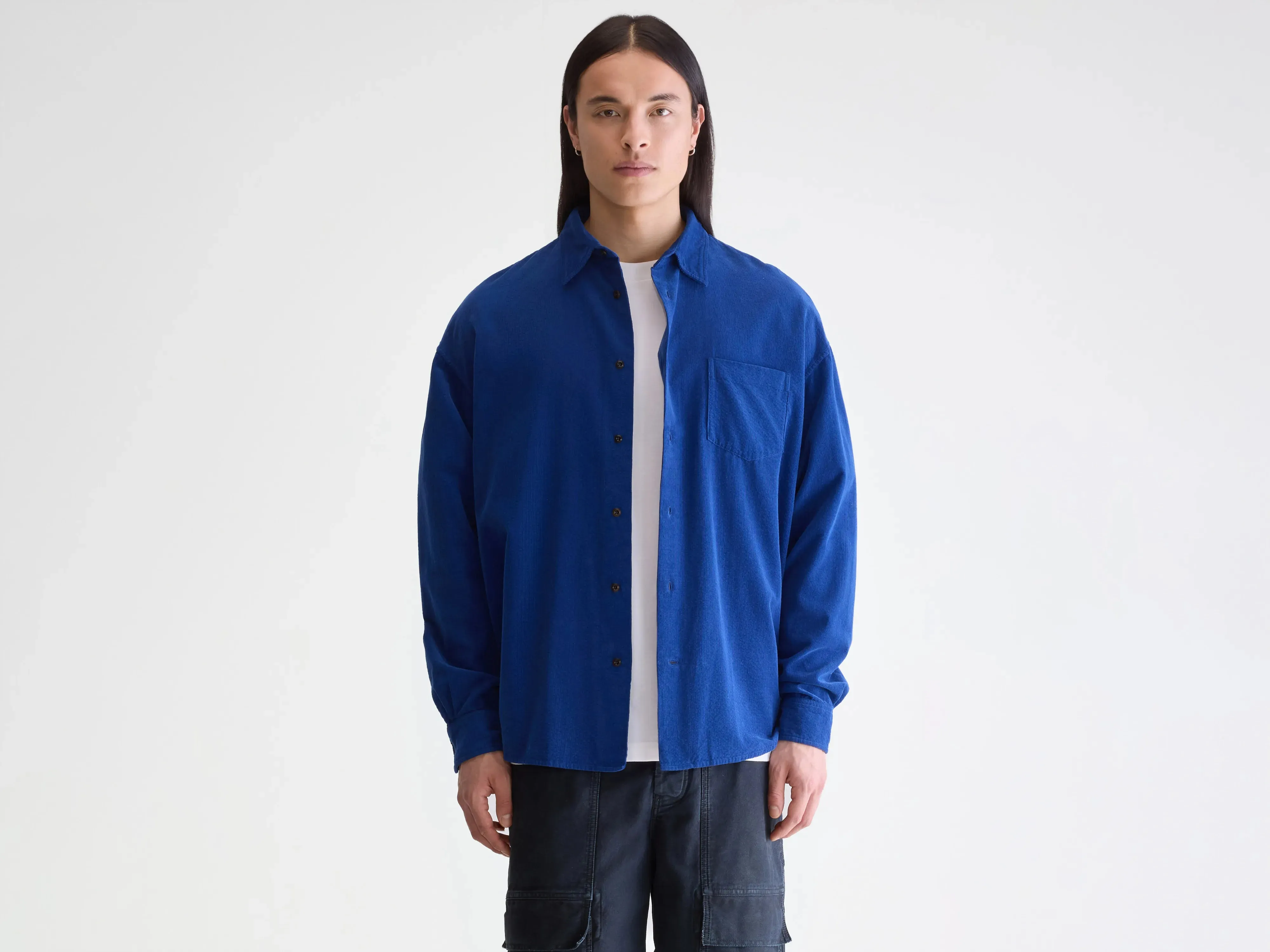 Jops relaxed shirt (252 / M / WORKER) Stylish Vibe Outfit Game
