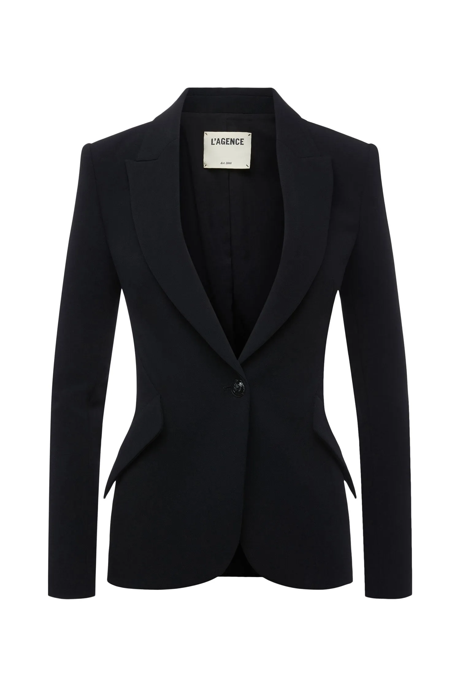 Chamberlain Black Blazer Breathable fabric