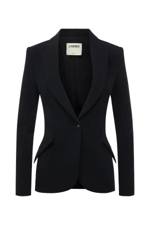 Chamberlain Black Blazer Breathable fabric