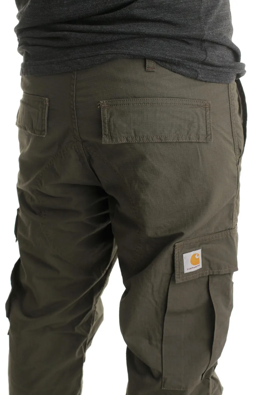 Chic Comfort Carhartt WIP - Regular Cargo Columbia Ripstop Cypress Rinsed - Pants