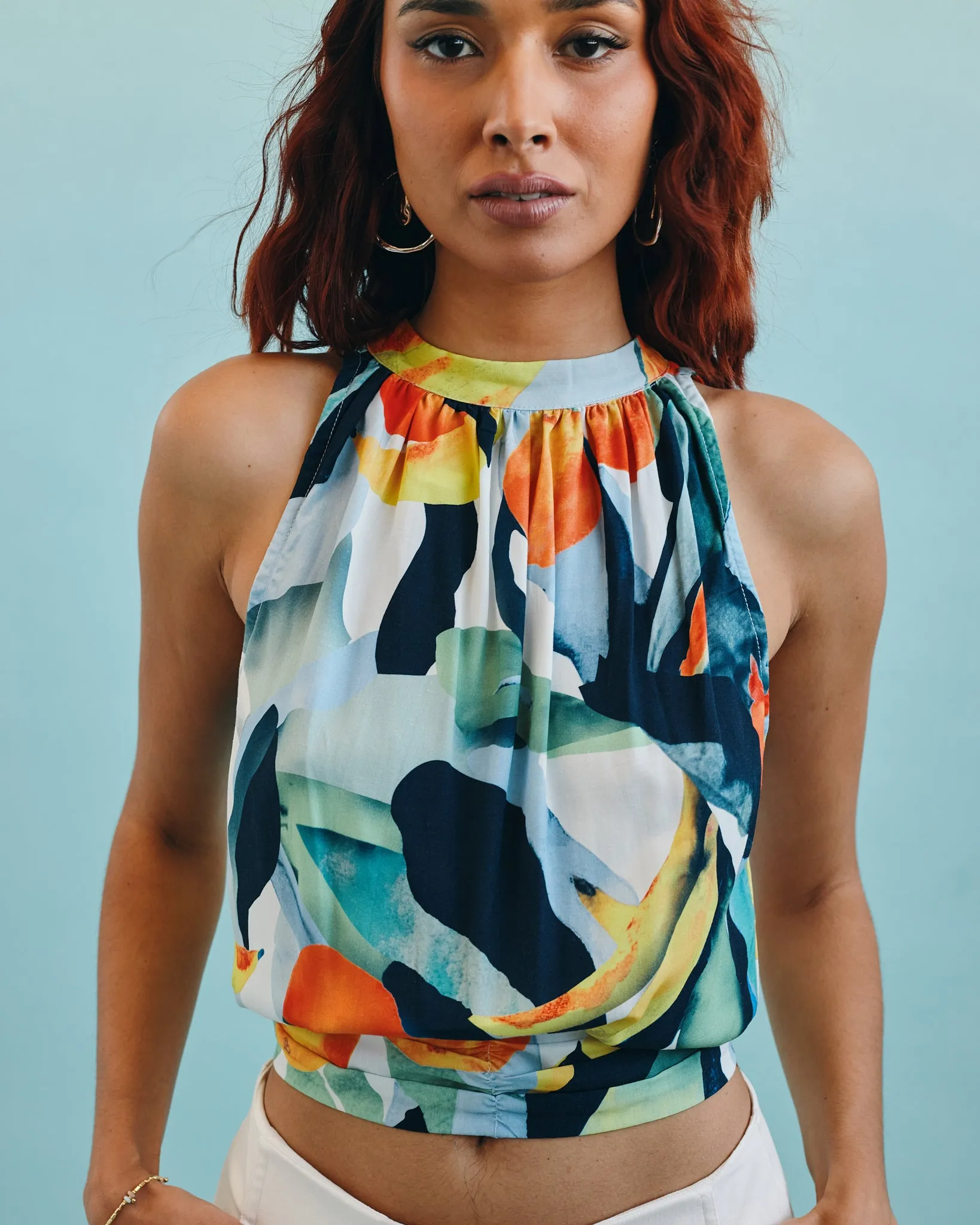 Chic Details Botanical Top