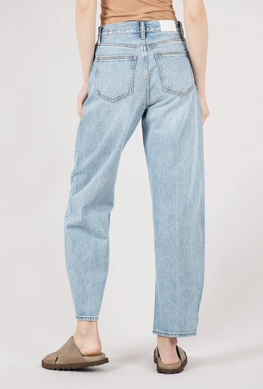 Chic Fit Wes High Rise Barrel Denim, Gazebo