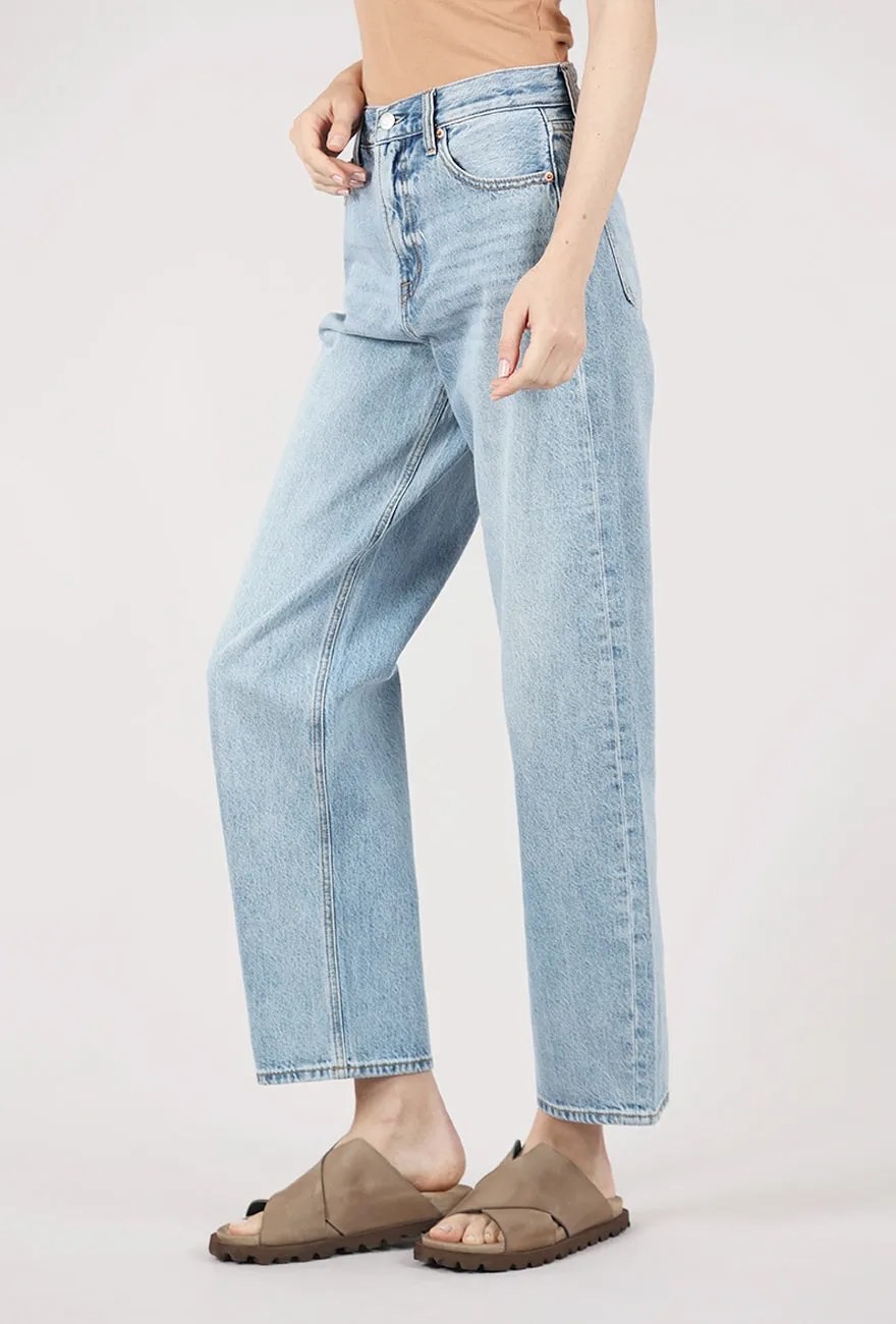 Chic Fit Wes High Rise Barrel Denim, Gazebo