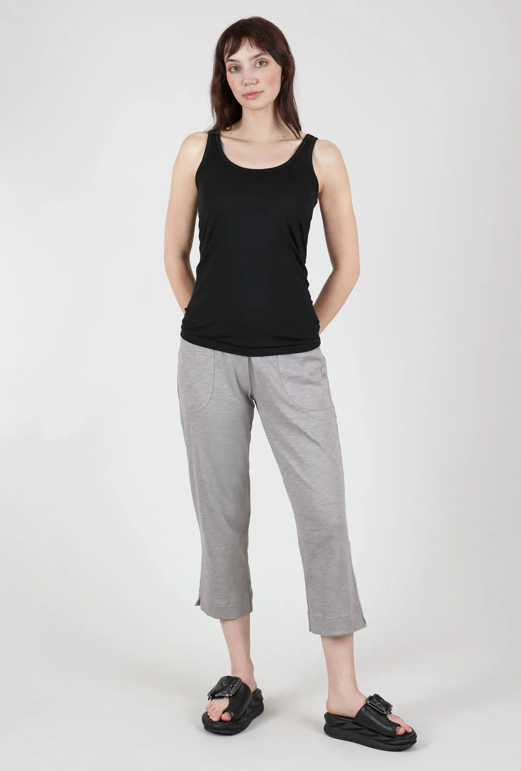 Chic Style Classic Merino Tank, Black