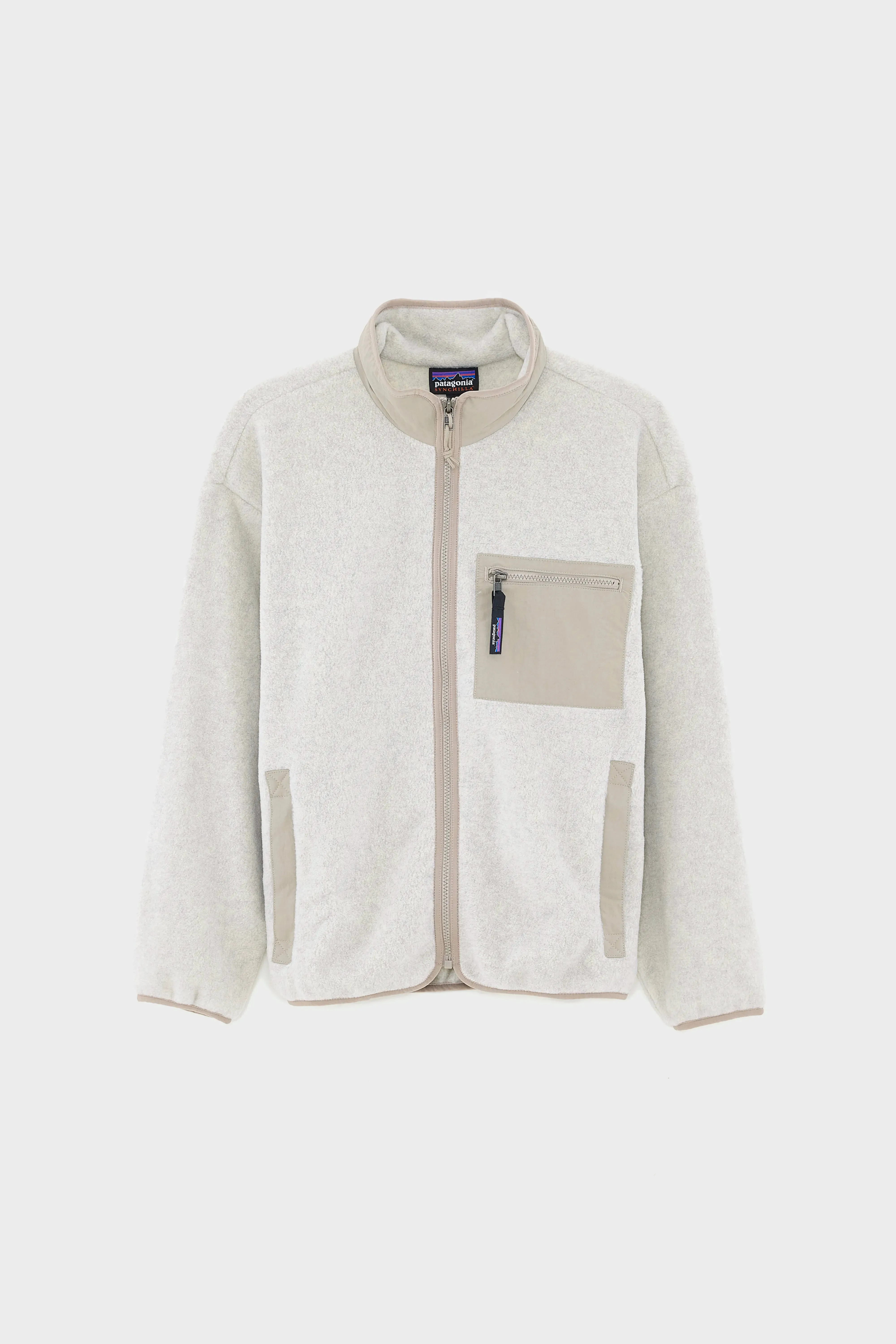 Chic Style Women's Synchilla Fleece Jacket  (251 / W / OATMEAL)