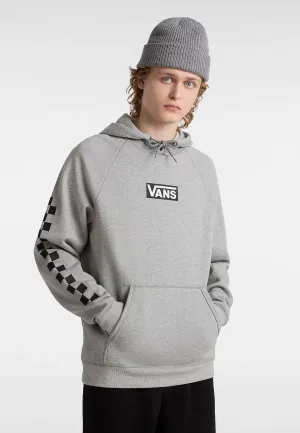 Vans - Versa Standard Cement Heather/Checkerboard - Hoodie Self expression Back Graphic